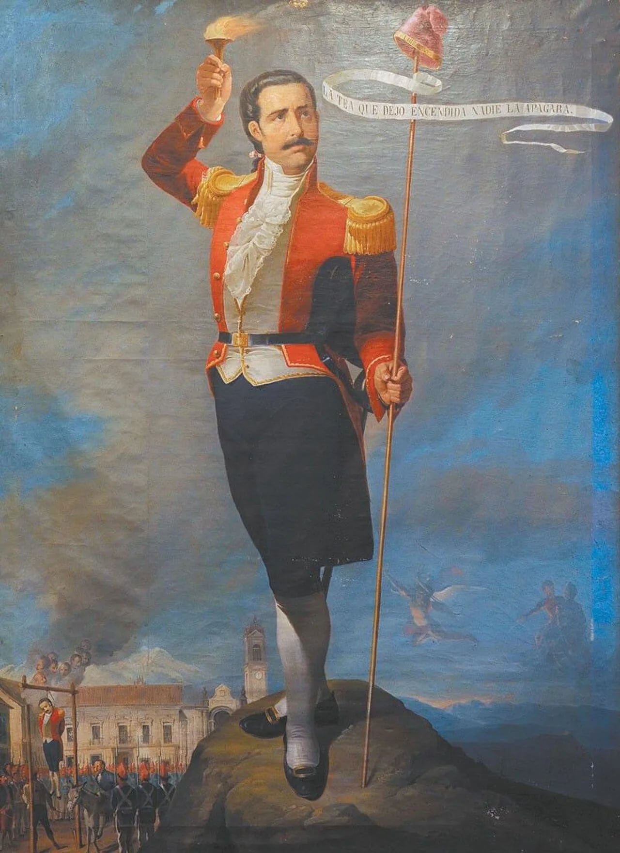 Porträt von Pedro Domingo Murillo (1757–1810) – Gedenkseite