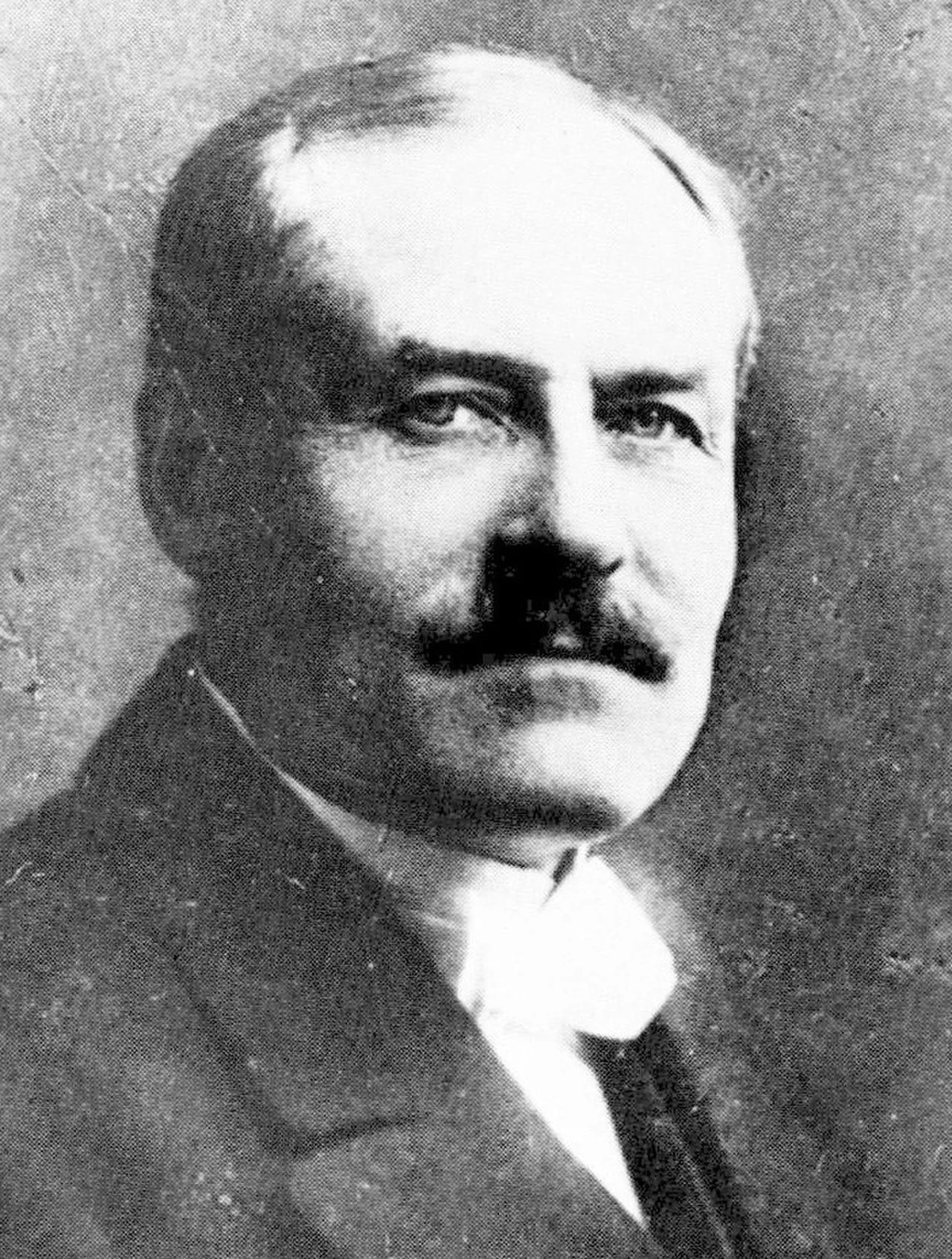 Porträt von Frans Wilhelm Lindqvist (1862–1931) – Gedenkseite
