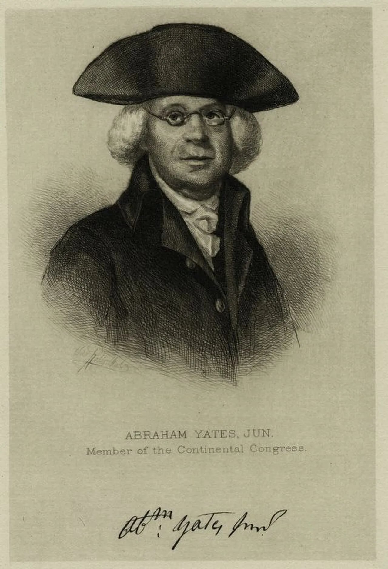 Portrait of Abraham Yates (1724–1796) – memorial page