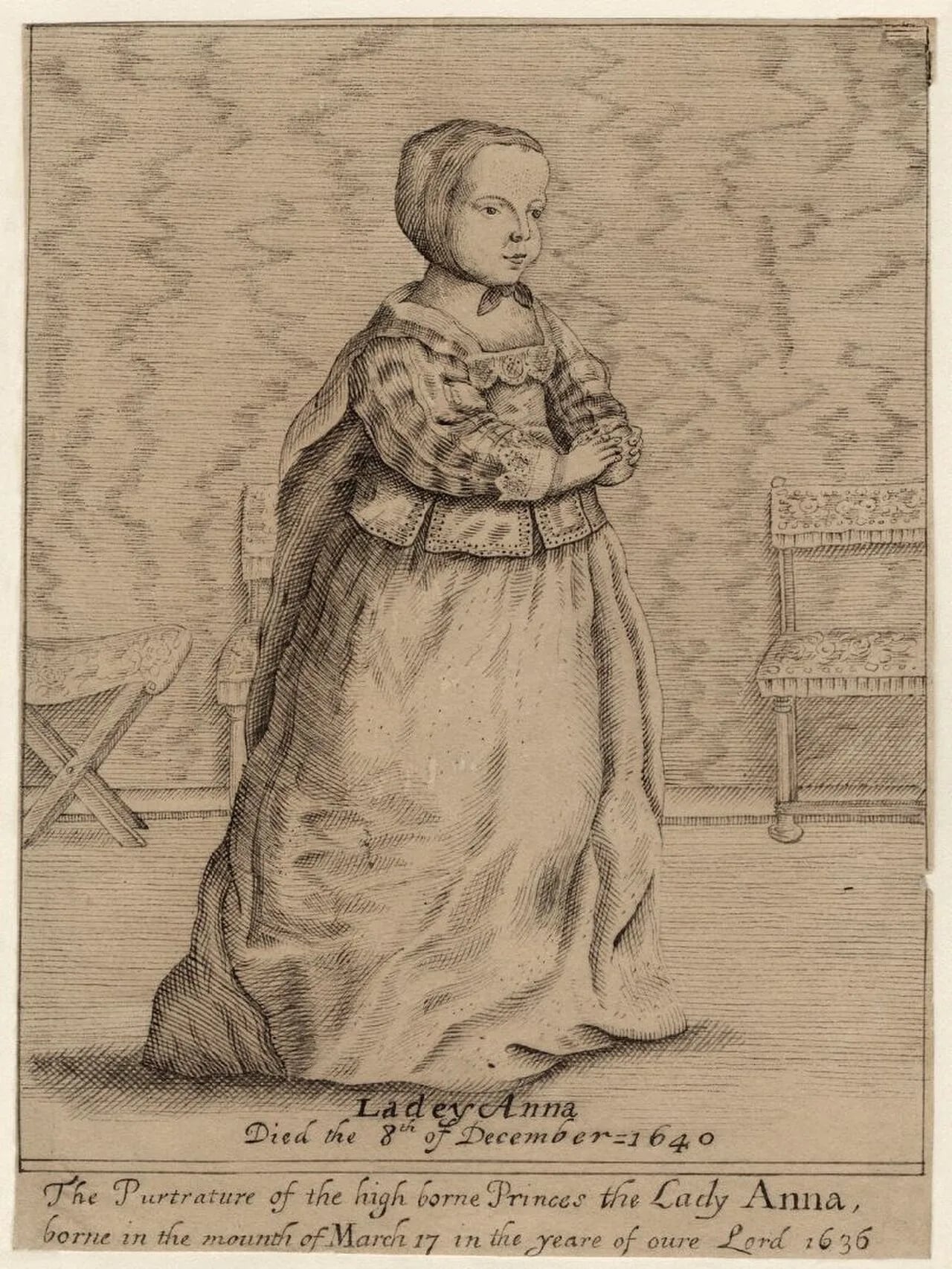 Portrait of Princess Anne of England (1637–1640) – memorial page