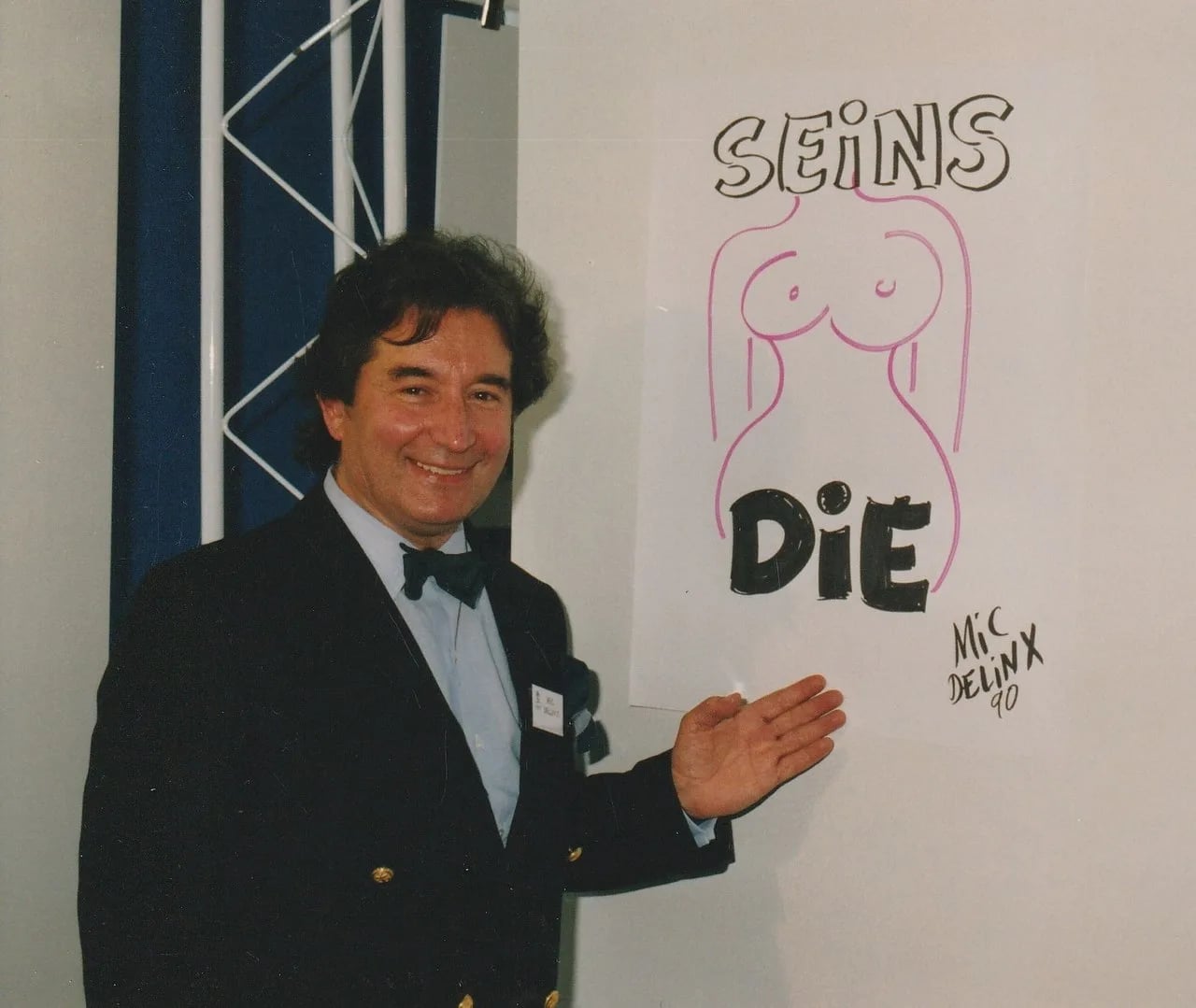 Portrait of Mic Delinx (1930–2002) – memorial page