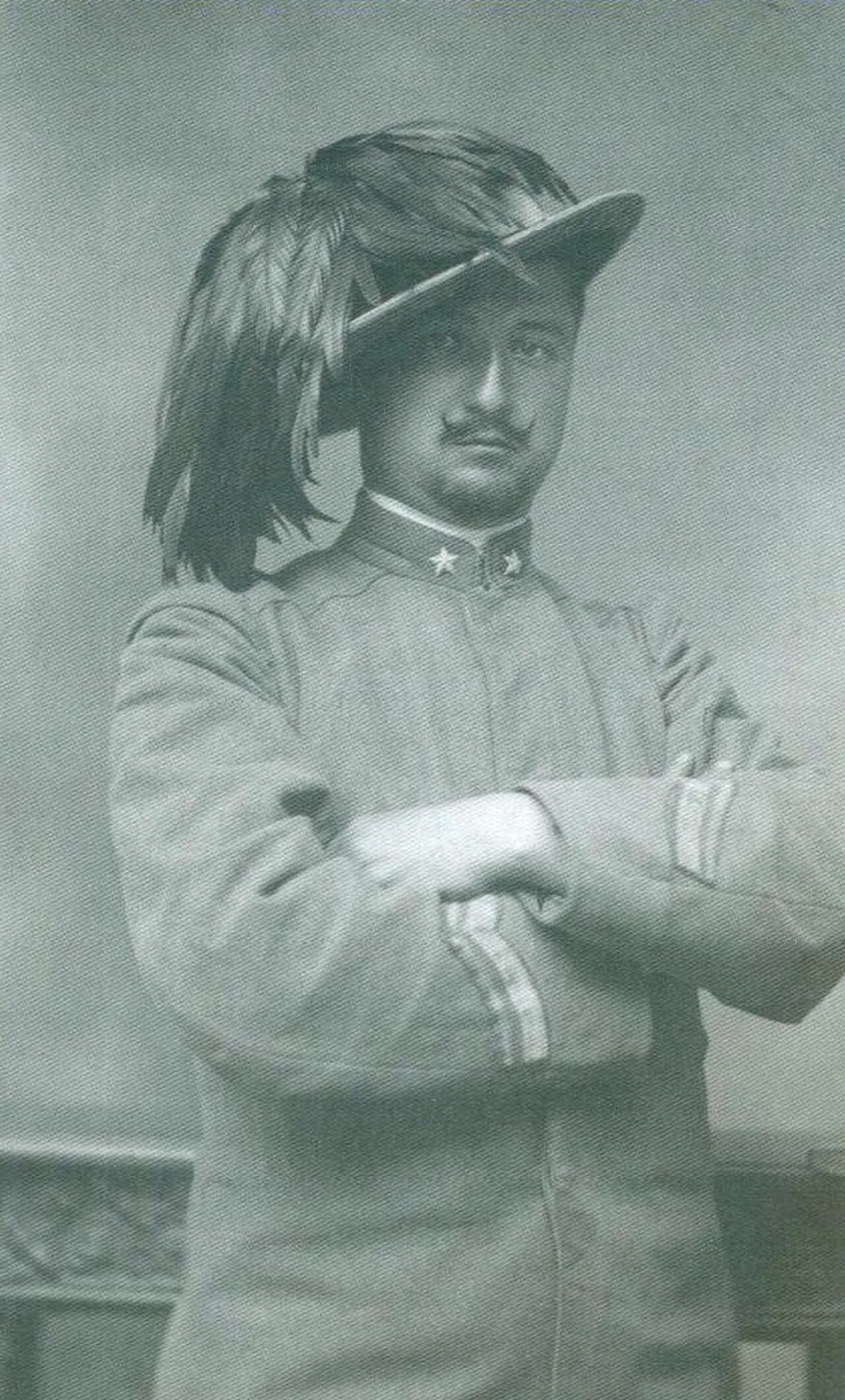 Porträt von Pier Amato Perretta (1885–1944) – Gedenkseite