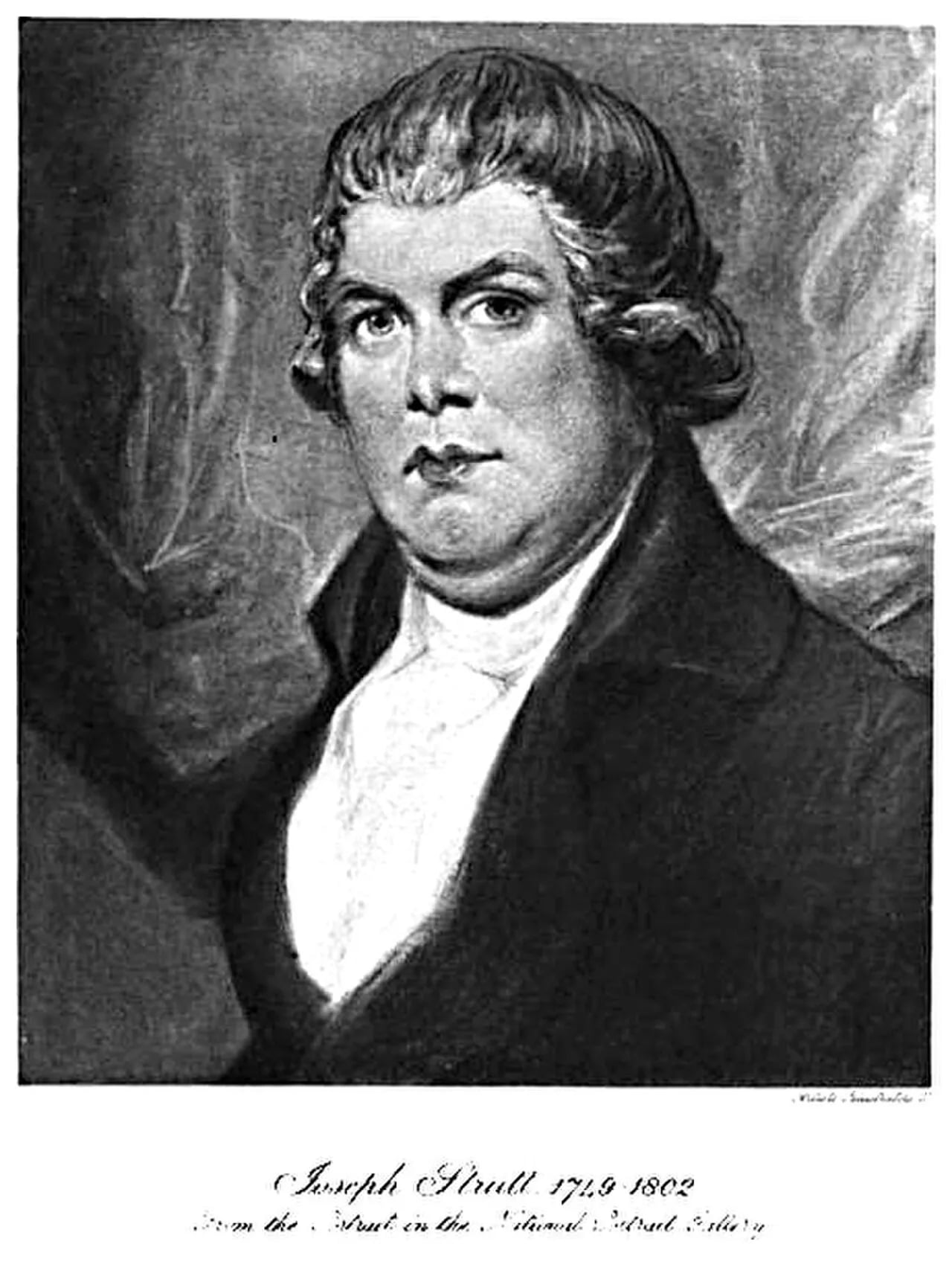 Portrait of Joseph Strutt (1749–1802) – memorial page