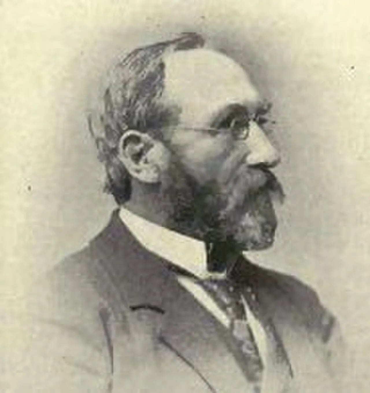 Porträt von Michael Thomas Stenson (1838–1912) – Gedenkseite