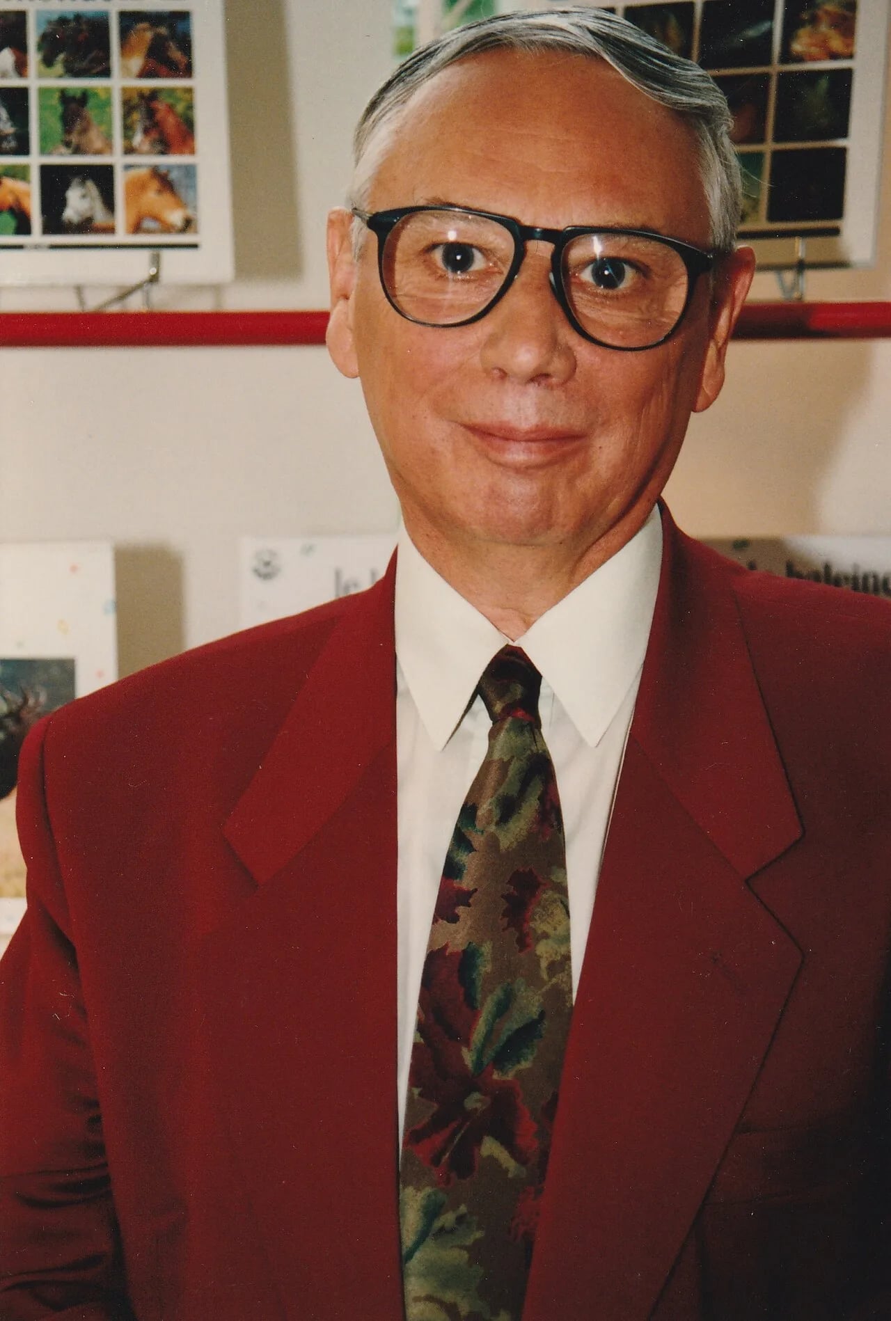 Portrait of Michel Caffier (1930–2021) – memorial page
