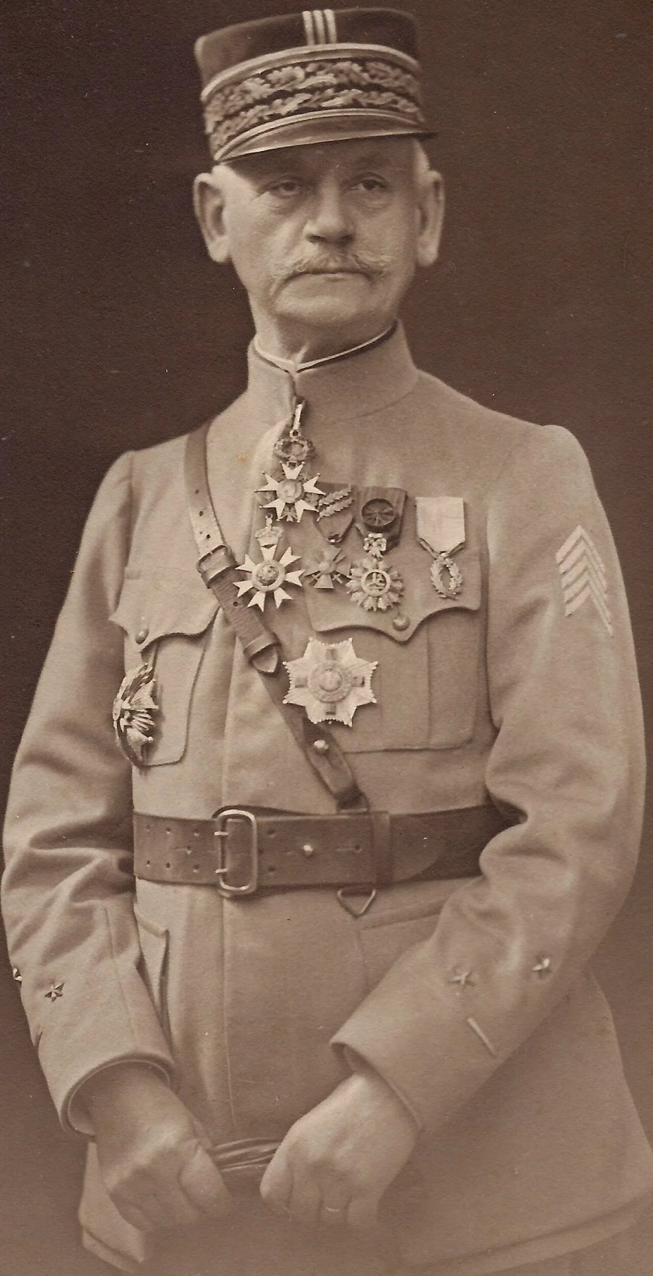 Porträt von Michel Henri Marie Coutanceau (1855–1942) – Gedenkseite