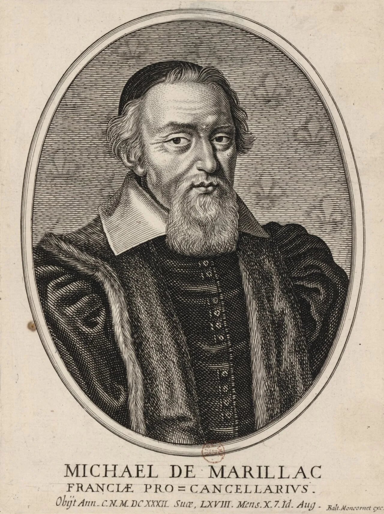 Portrait of Michel de Marillac (1563–1632) – memorial page