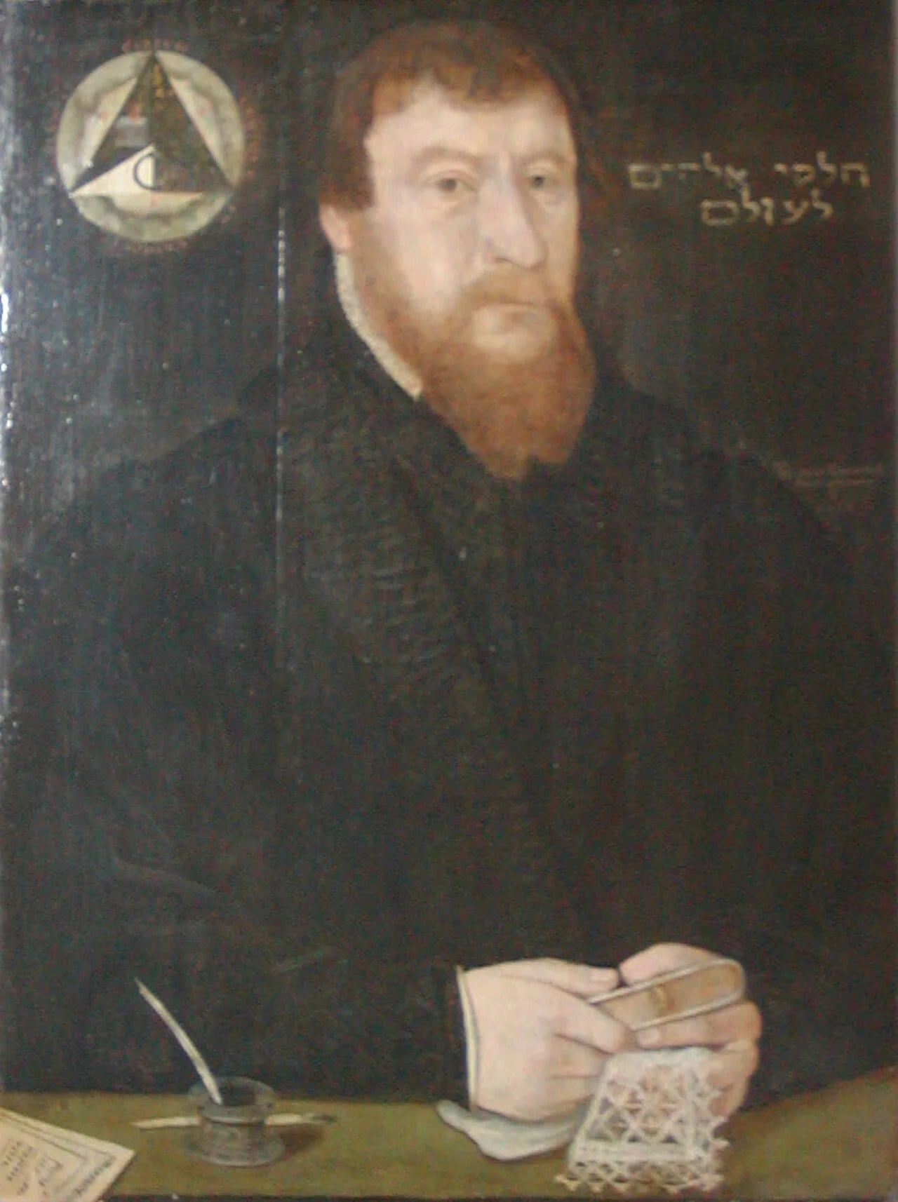 Porträt von Anders Sørensen Vedel (1542–1616) – Gedenkseite