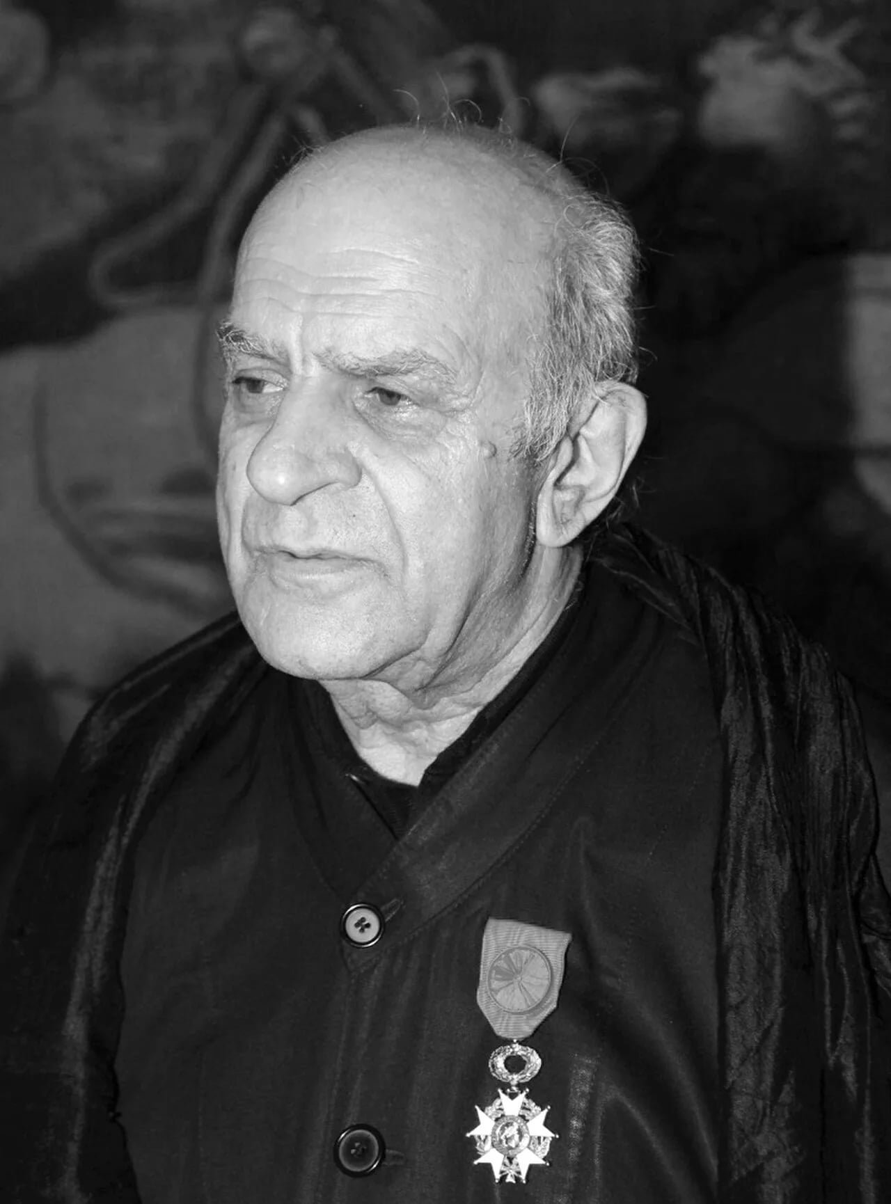 Porträt von Alekos Fassianos (1935–2022) – Gedenkseite