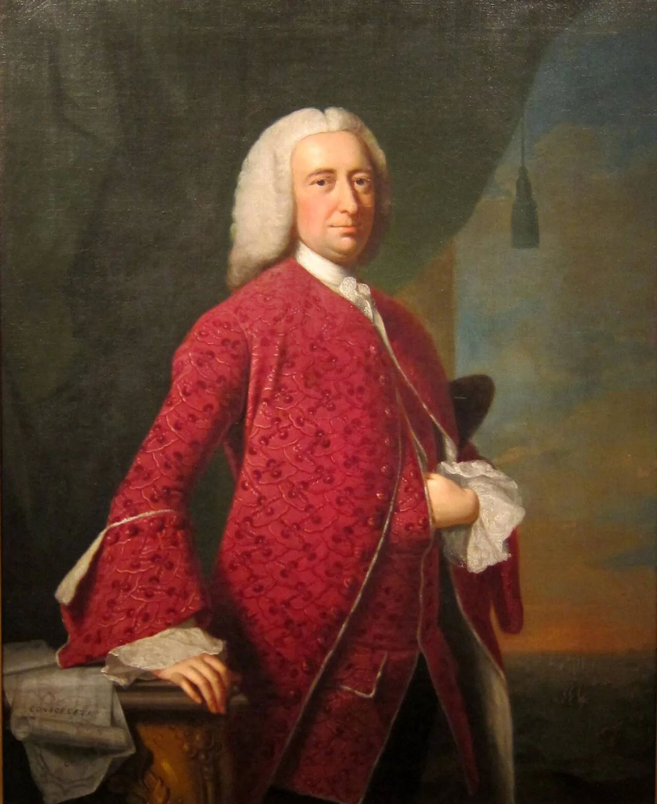Portrait of William Shirley (1694–1771) – memorial page