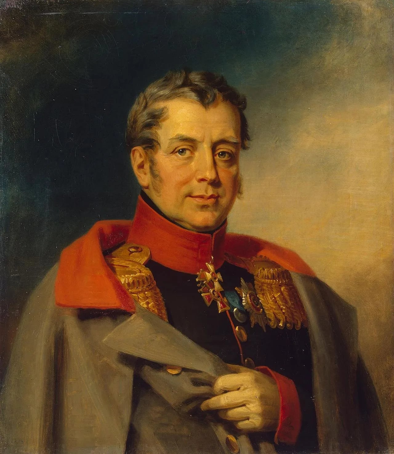 Porträt von Michail Dmitrijewitsch Balk (1764–1818) – Gedenkseite