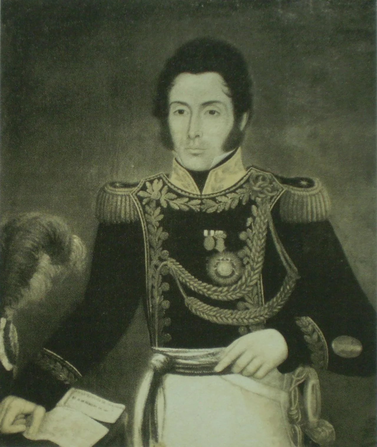 Porträt von Miguel Estanislao Soler (1783–1849) – Gedenkseite