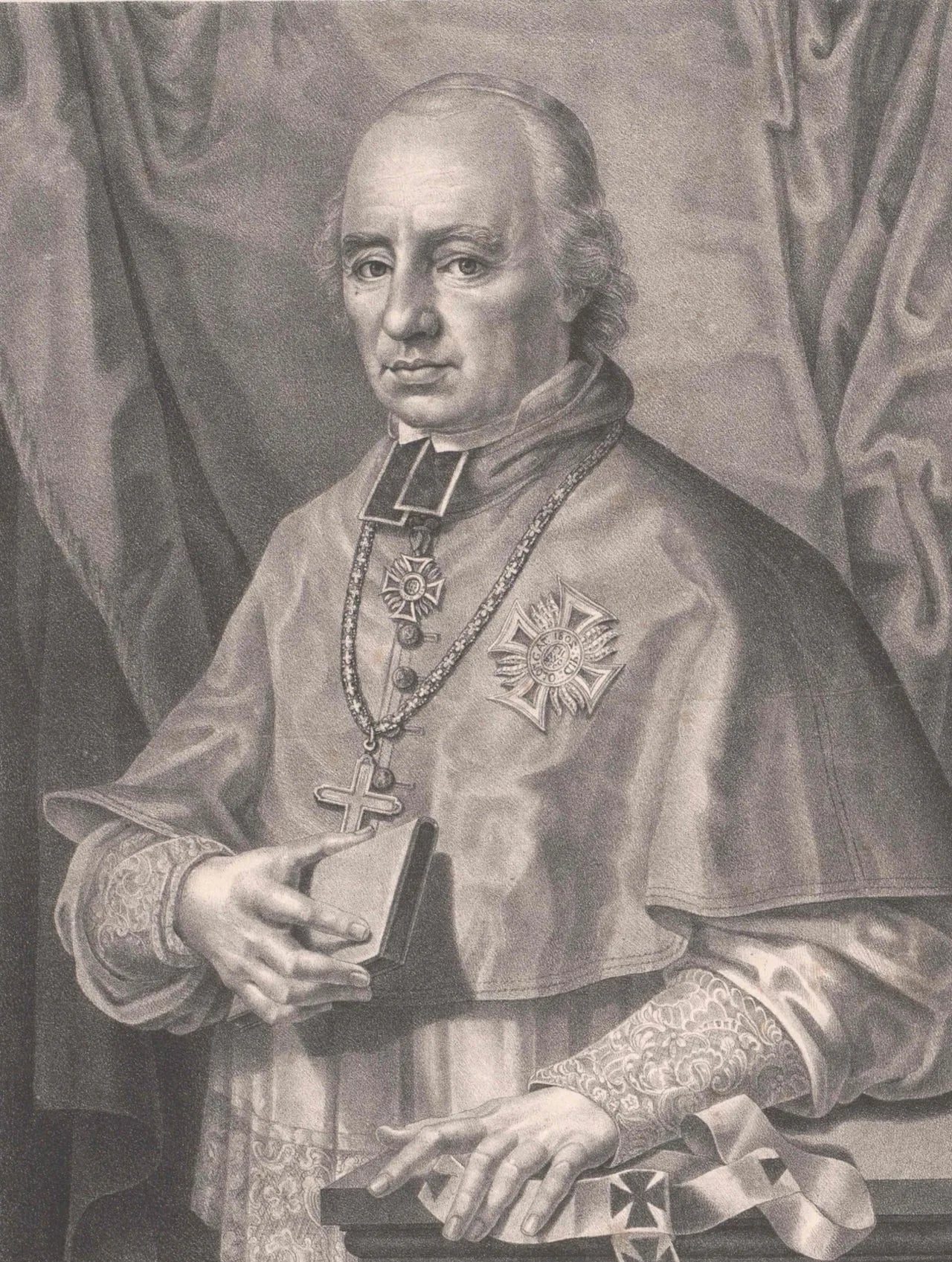 Portrait of Alois Josef Krakovský von Kolowrat (1759–1833) – memorial page