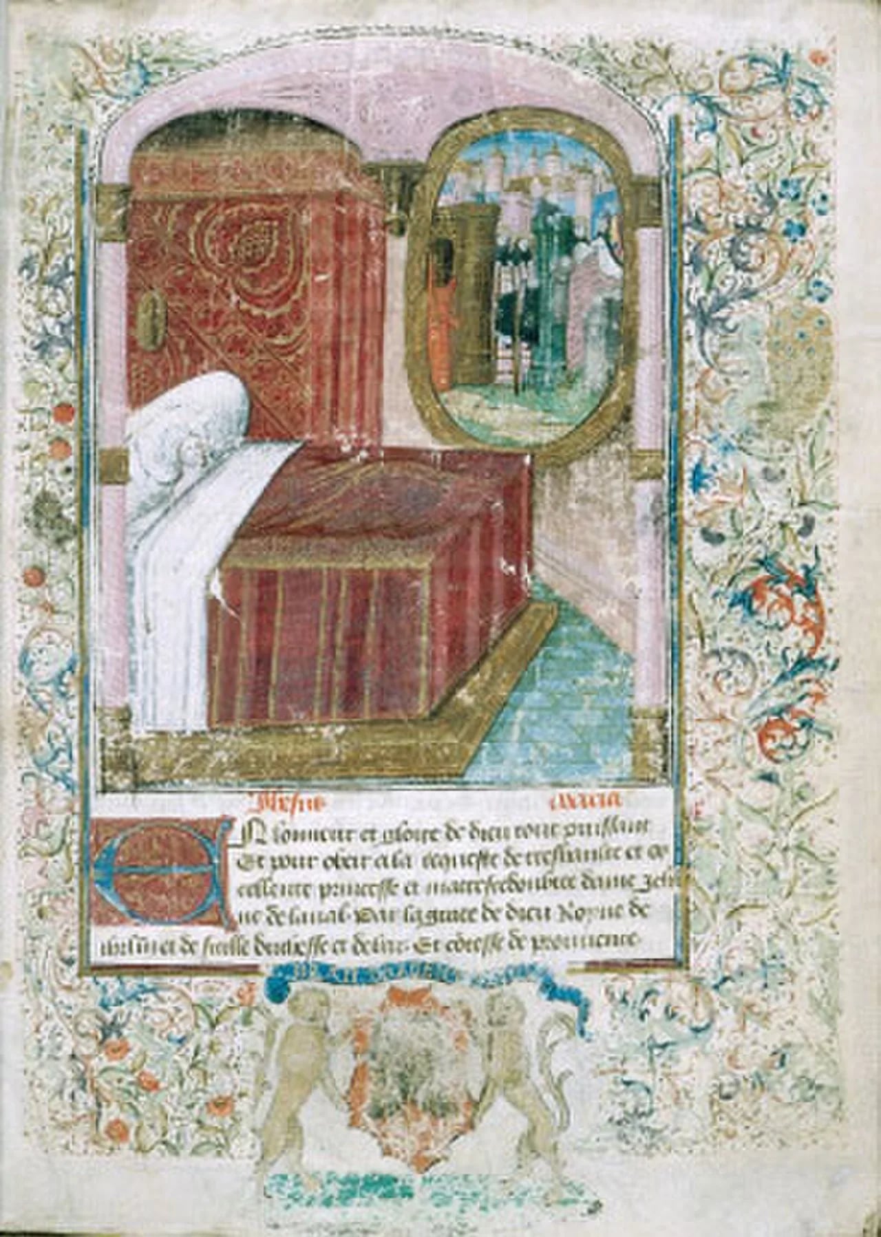 Portrait of Guillaume de Digulleville (1295–1360) – memorial page