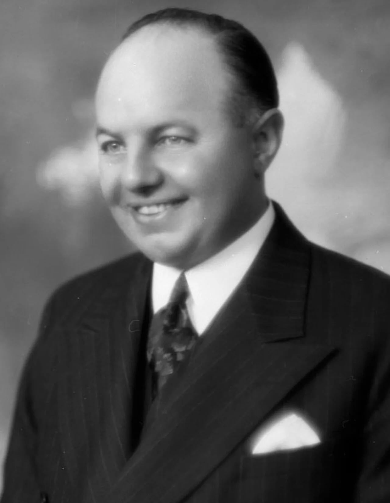 Porträt von Mitchell Hepburn (1896–1953) – Gedenkseite