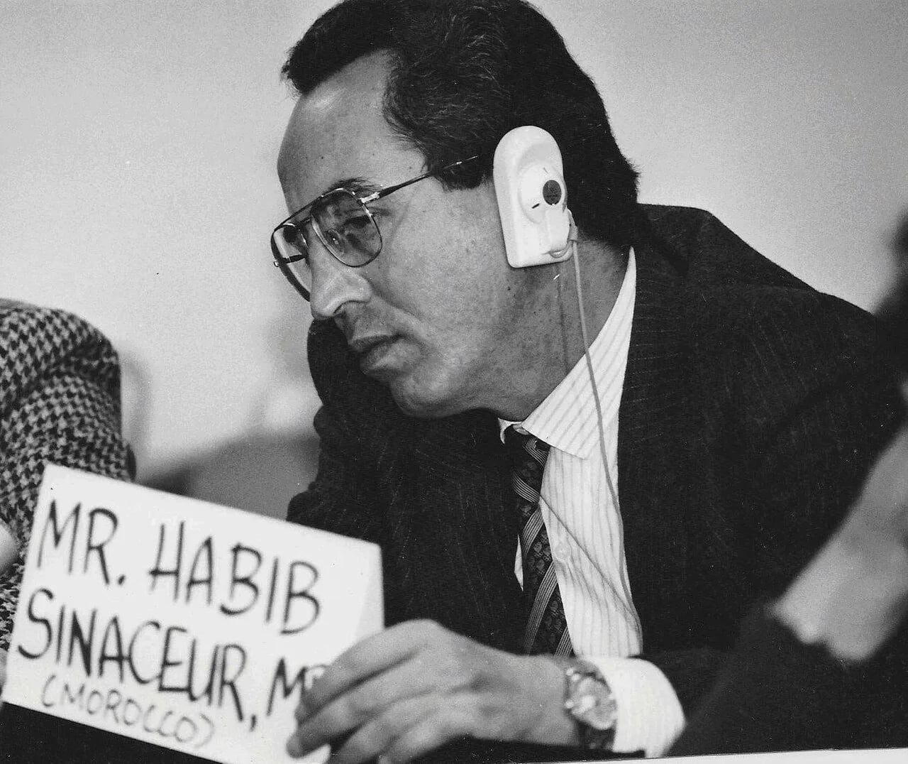 Portrait of Mohamed Habib Sinaceur (1939–2000) – memorial page