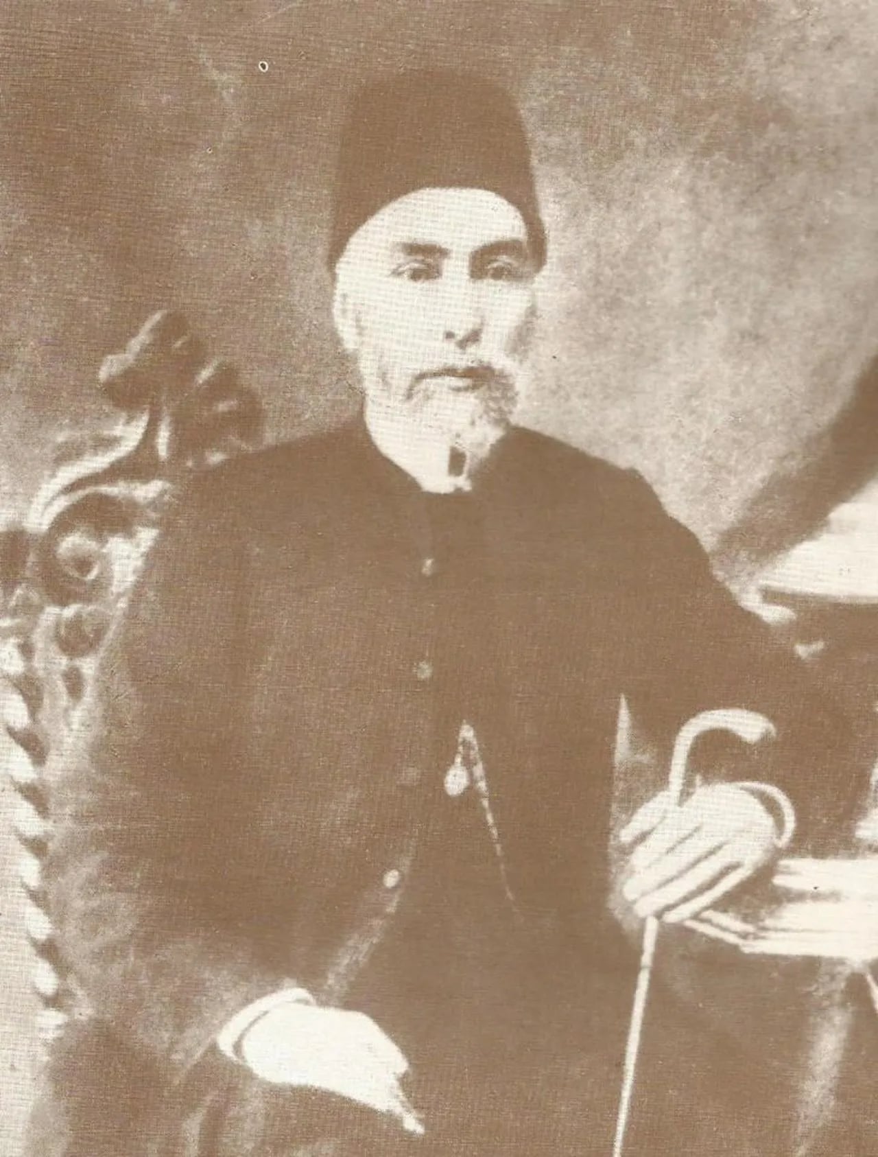 Porträt von Mohamed Larbi Zarrouk (1822–1902) – Gedenkseite