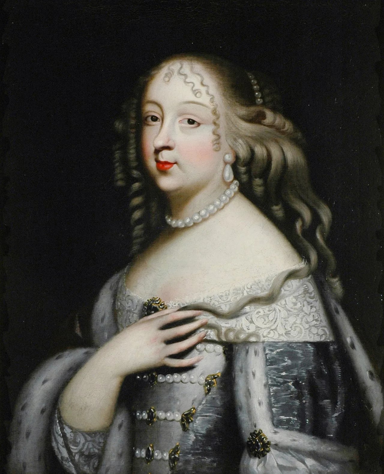 Porträt von Maria Johanna von Savoyen (1644–1724) – Gedenkseite