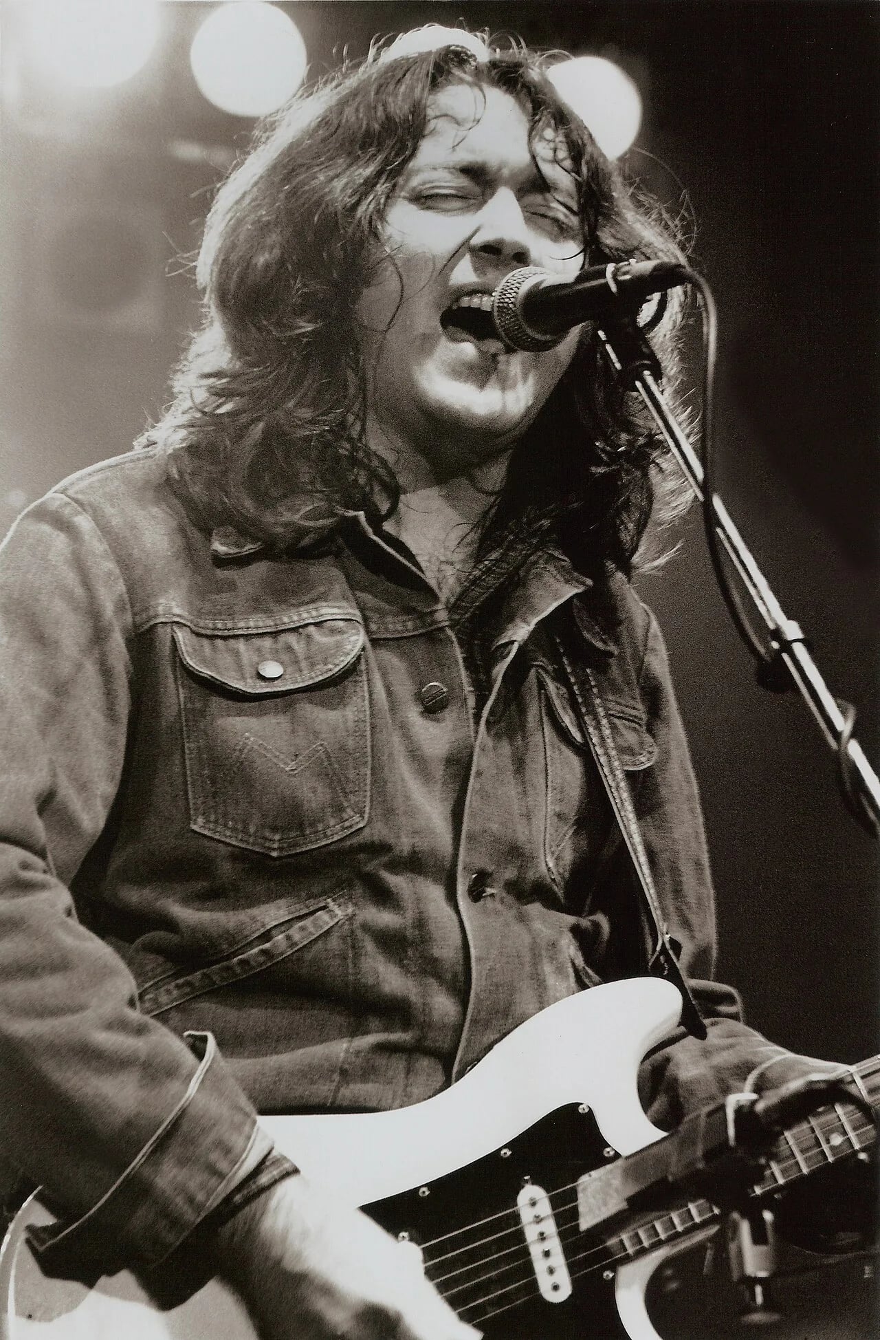 Portrait of Rory Gallagher (1948–1995) – memorial page