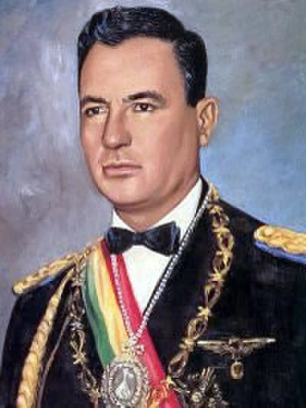 Porträt von René Barrientos Ortuño (1919–1969) – Gedenkseite