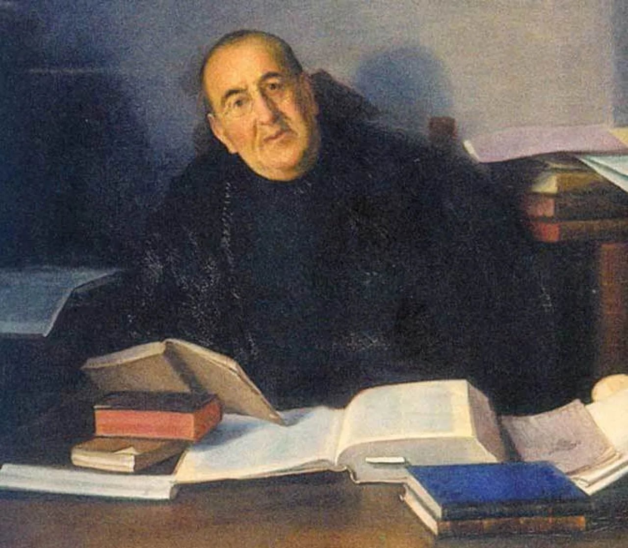 Porträt von Antonio López Ferreiro (1837–1910) – Gedenkseite