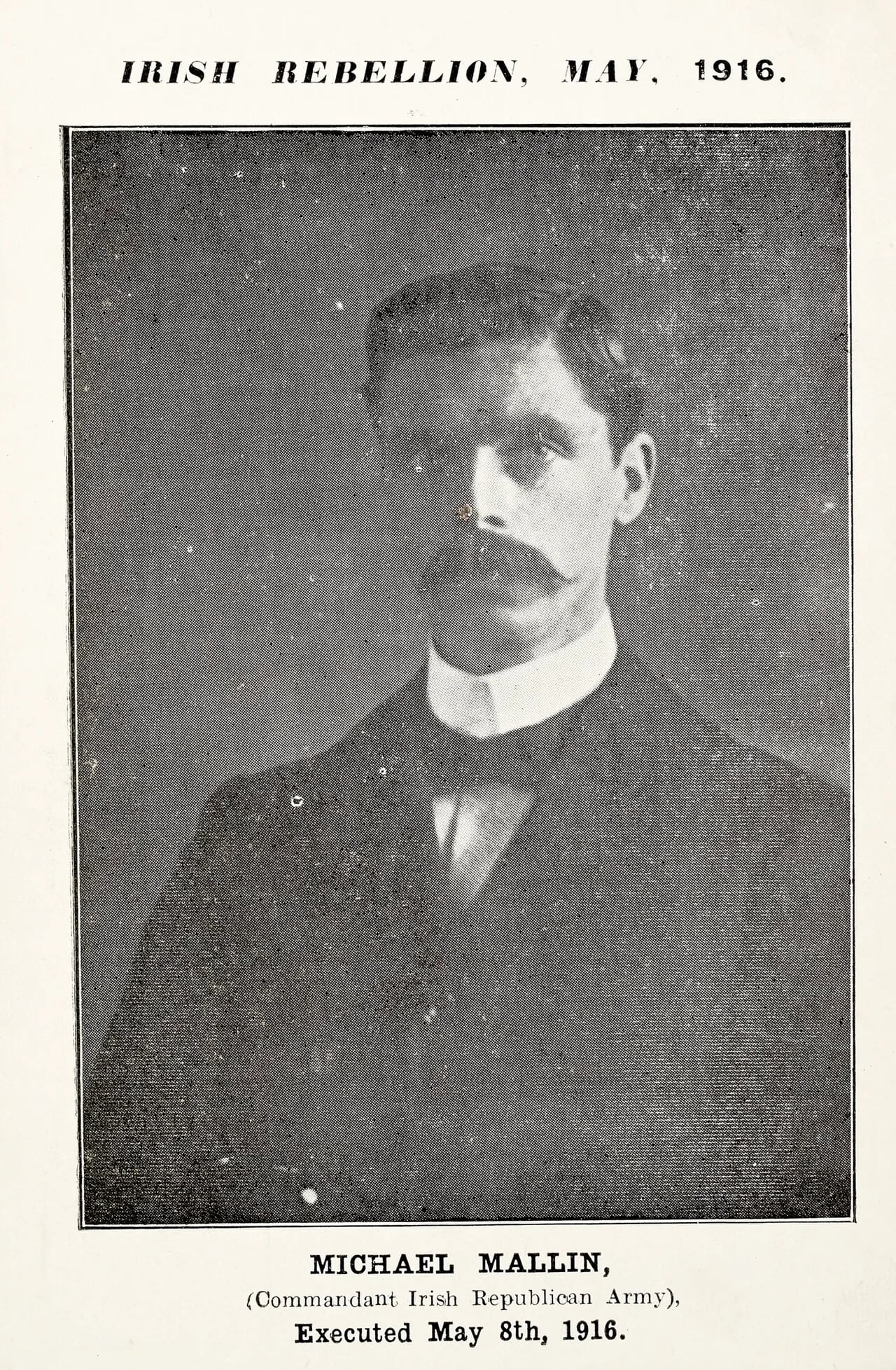Porträt von Michael Mallin (1874–1916) – Gedenkseite