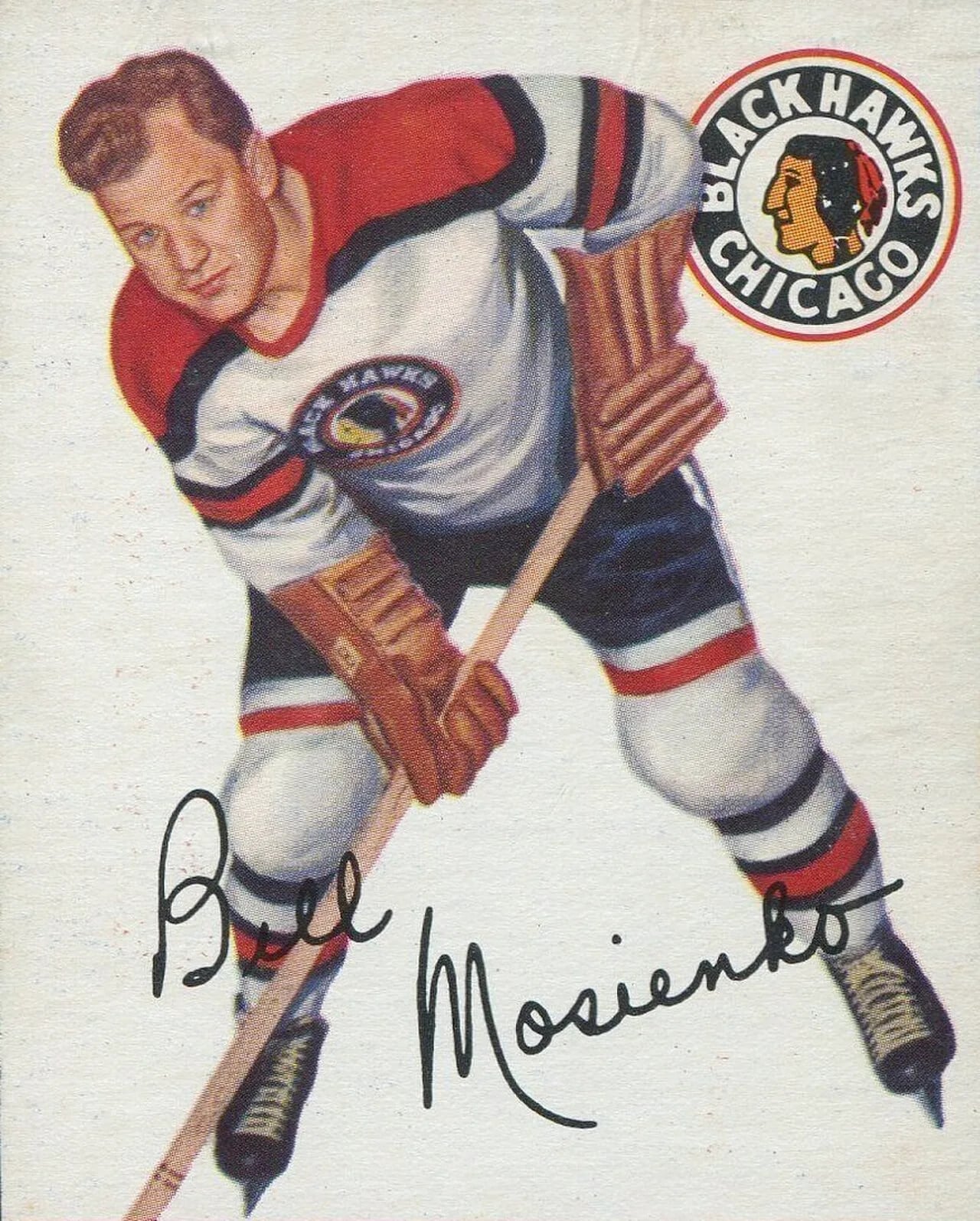 Porträt von Bill Mosienko (1921–1994) – Gedenkseite