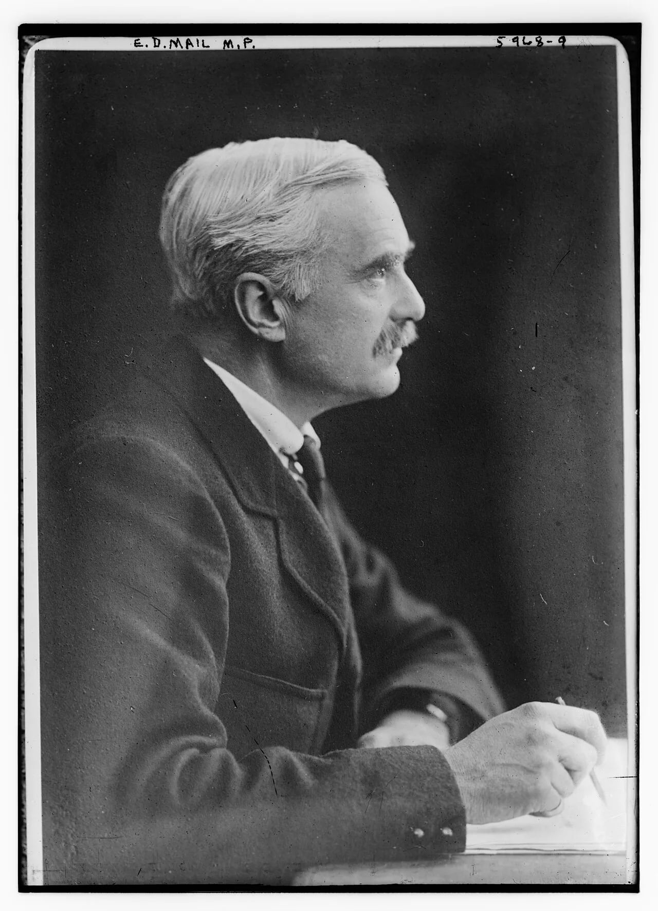 Portrait of Edmund Dene Morell (1873–1924) – memorial page