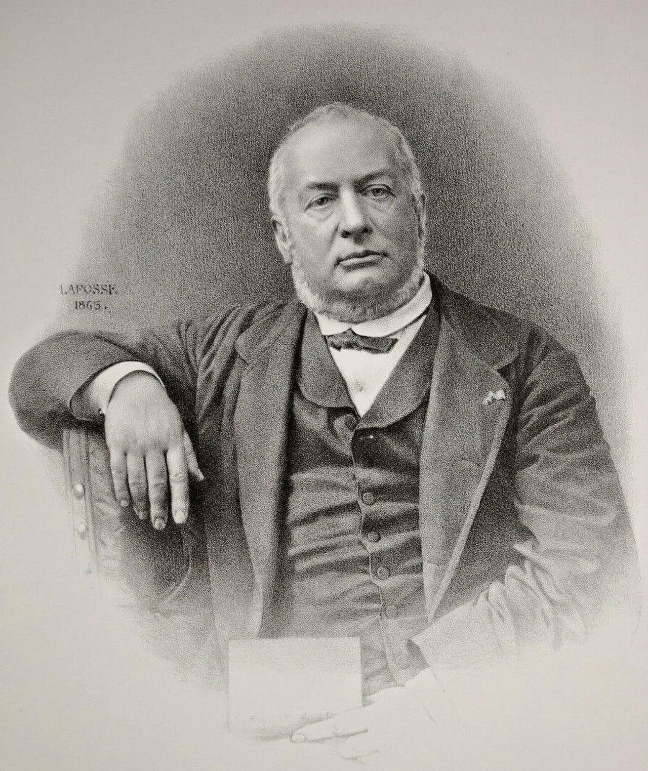 Porträt von Mortimer Ternaux (1808–1871) – Gedenkseite