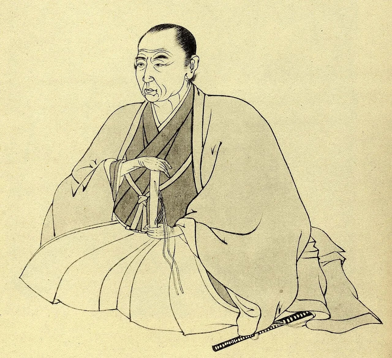 Portrait of Motoori Ōhira (1756–1833) – memorial page