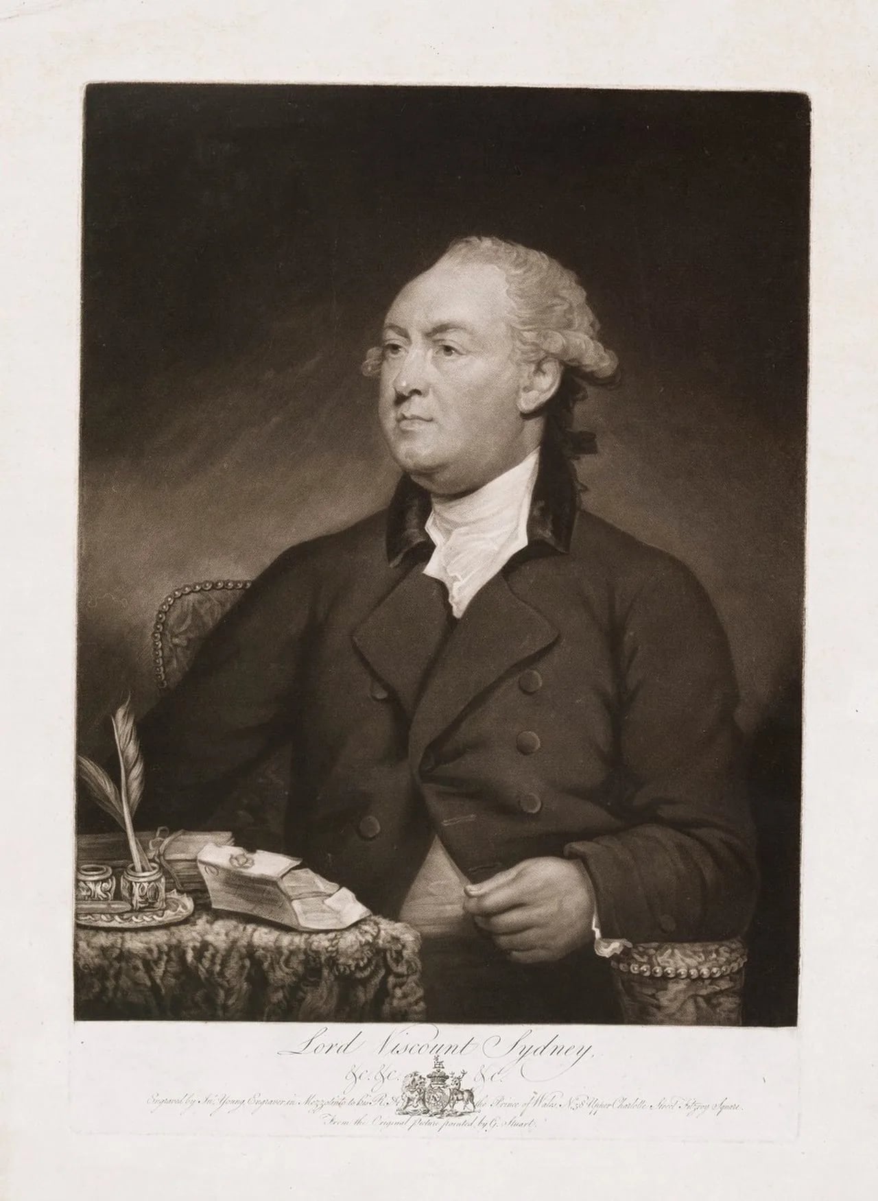 Portrait of Thomas Townshend, 1. Viscount Sydney (1733–1800) – memorial page
