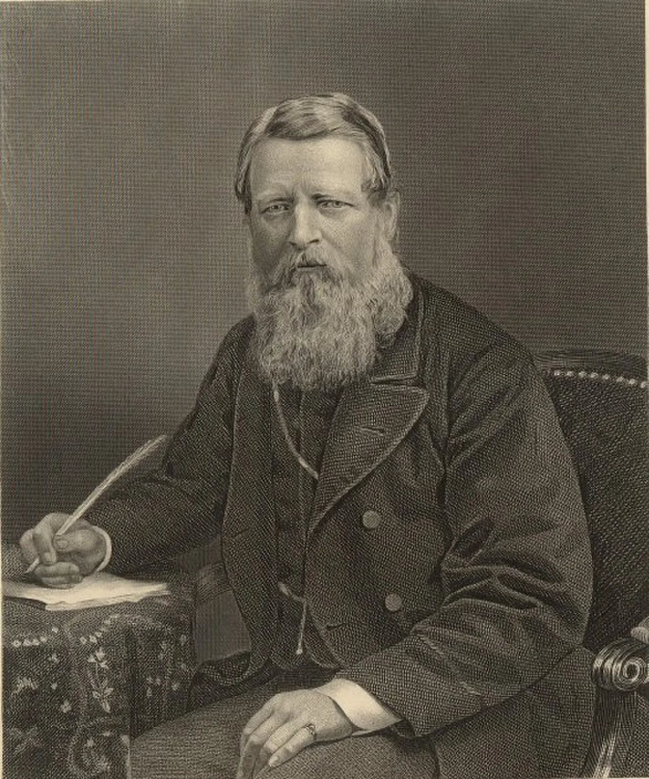 Portrait of Stafford Northcote, 1. Earl of Iddesleigh (1818–1887) – memorial page