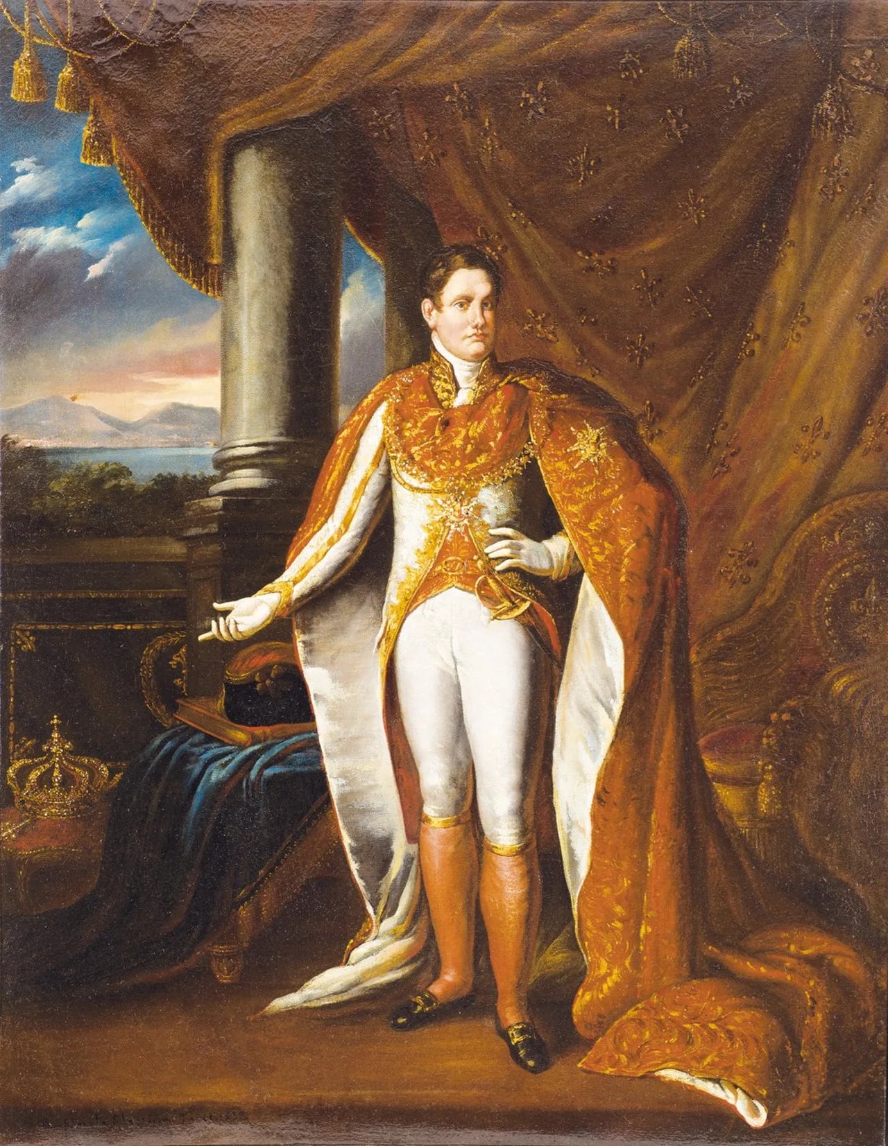 Portrait of Ferdinand II. (1810–1859) – memorial page