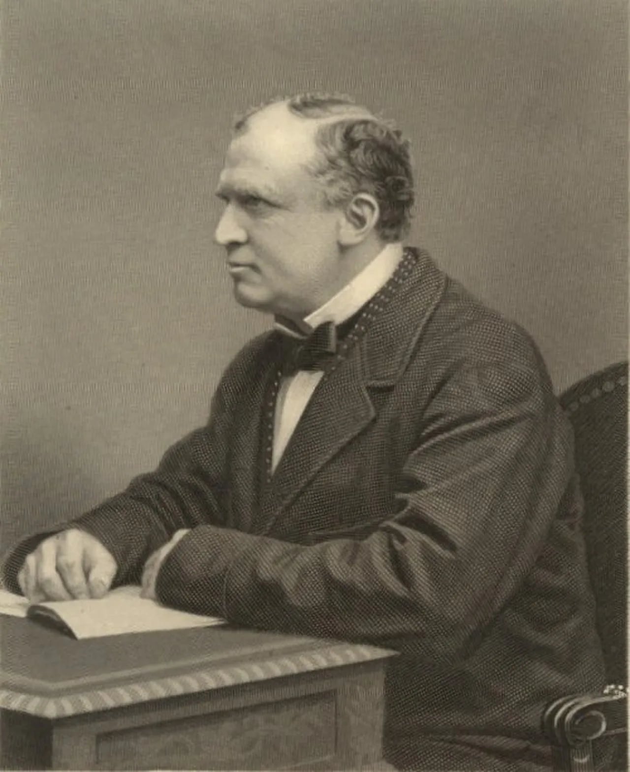 Porträt von Edward Stanley, 15. Earl of Derby (1826–1893) – Gedenkseite