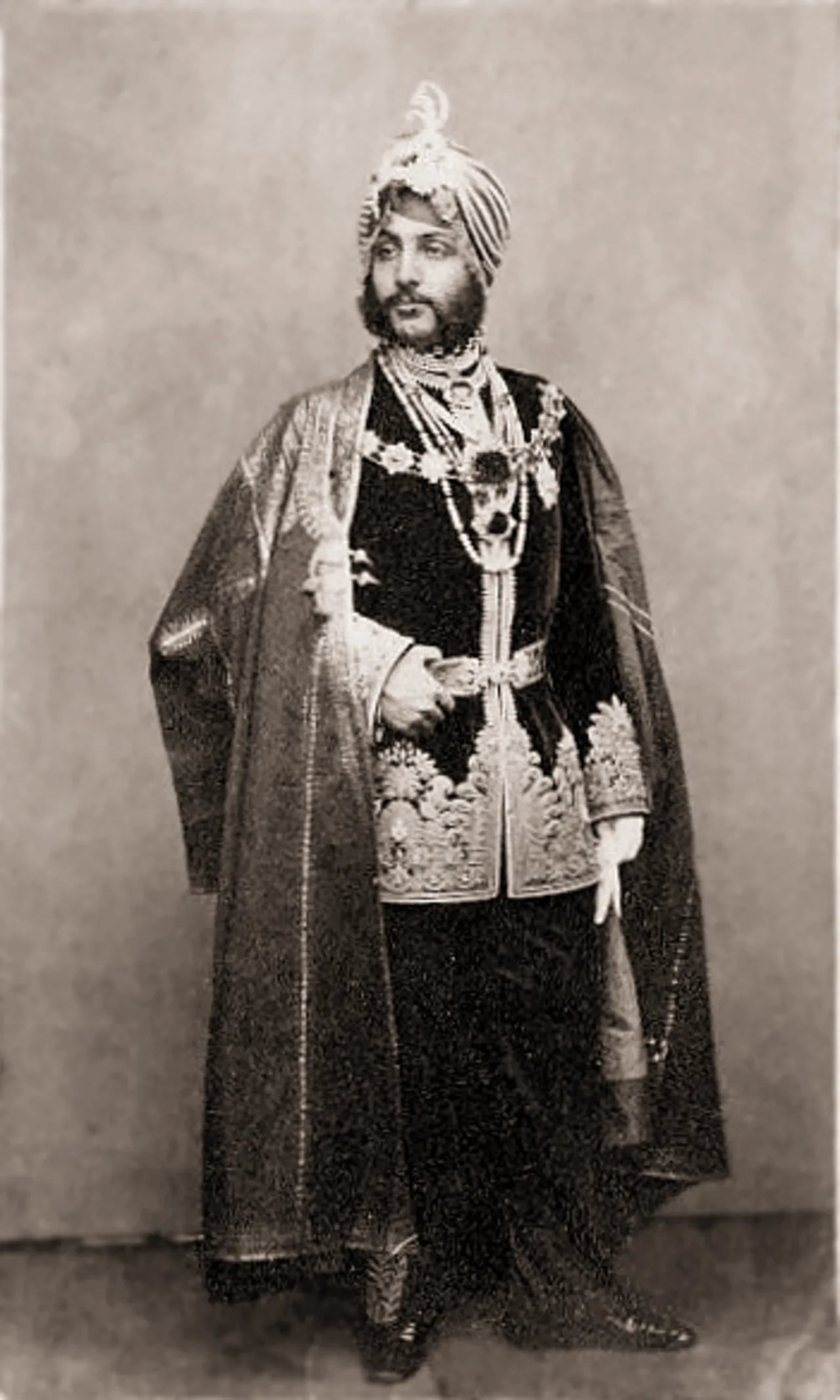Portrait of Duleep Singh I (1838–1893) – memorial page