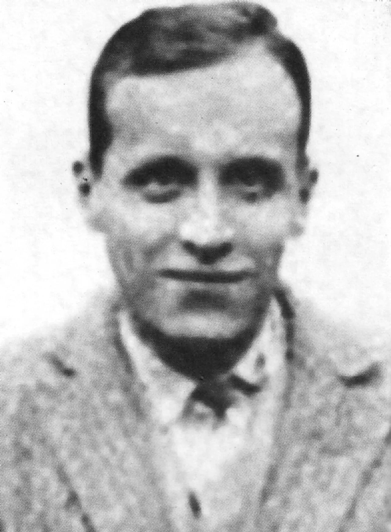 Porträt von Carlos Oquendo de Amat (1905–1936) – Gedenkseite