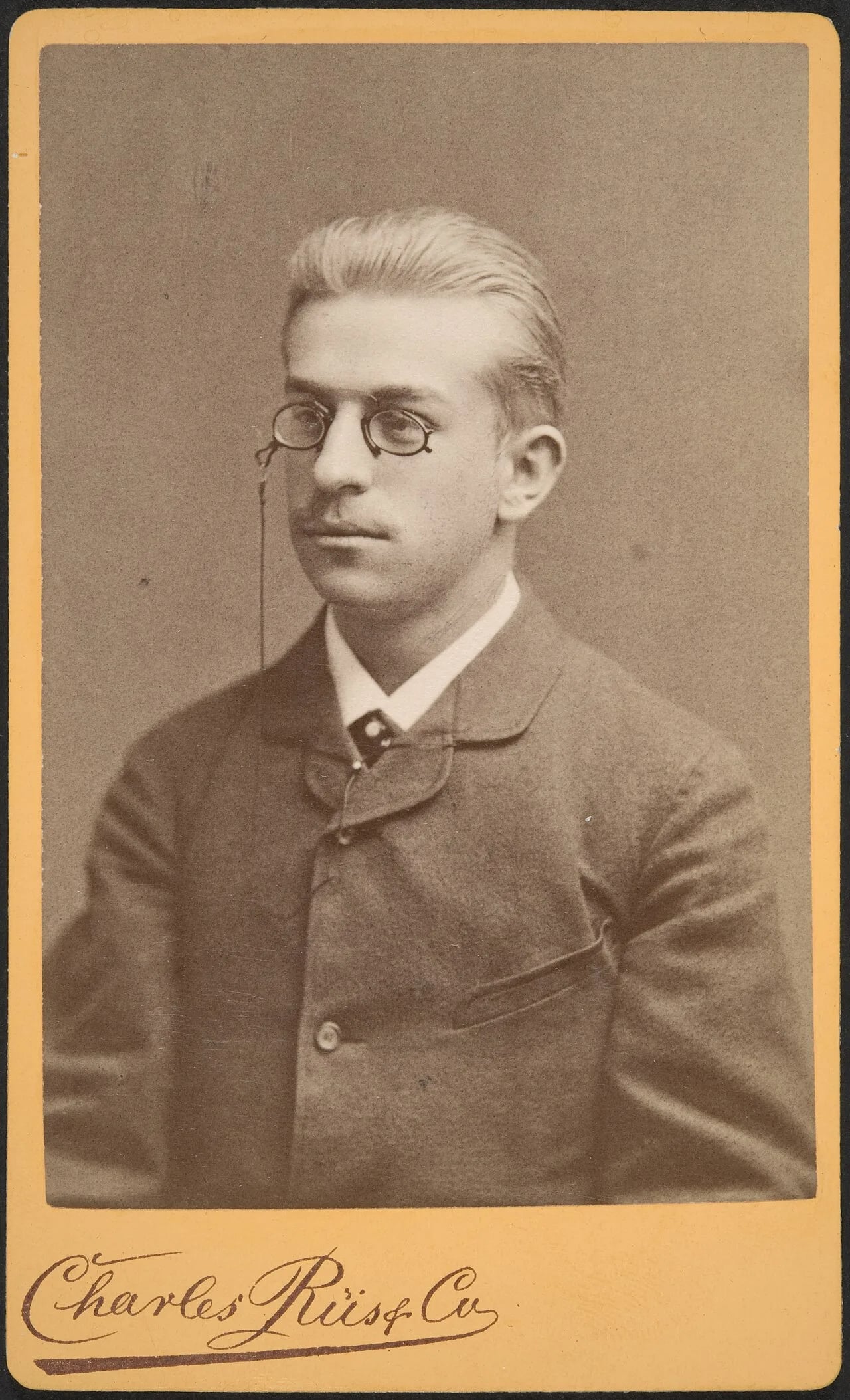 Portrait of Hugo Pipping (1864–1944) – memorial page