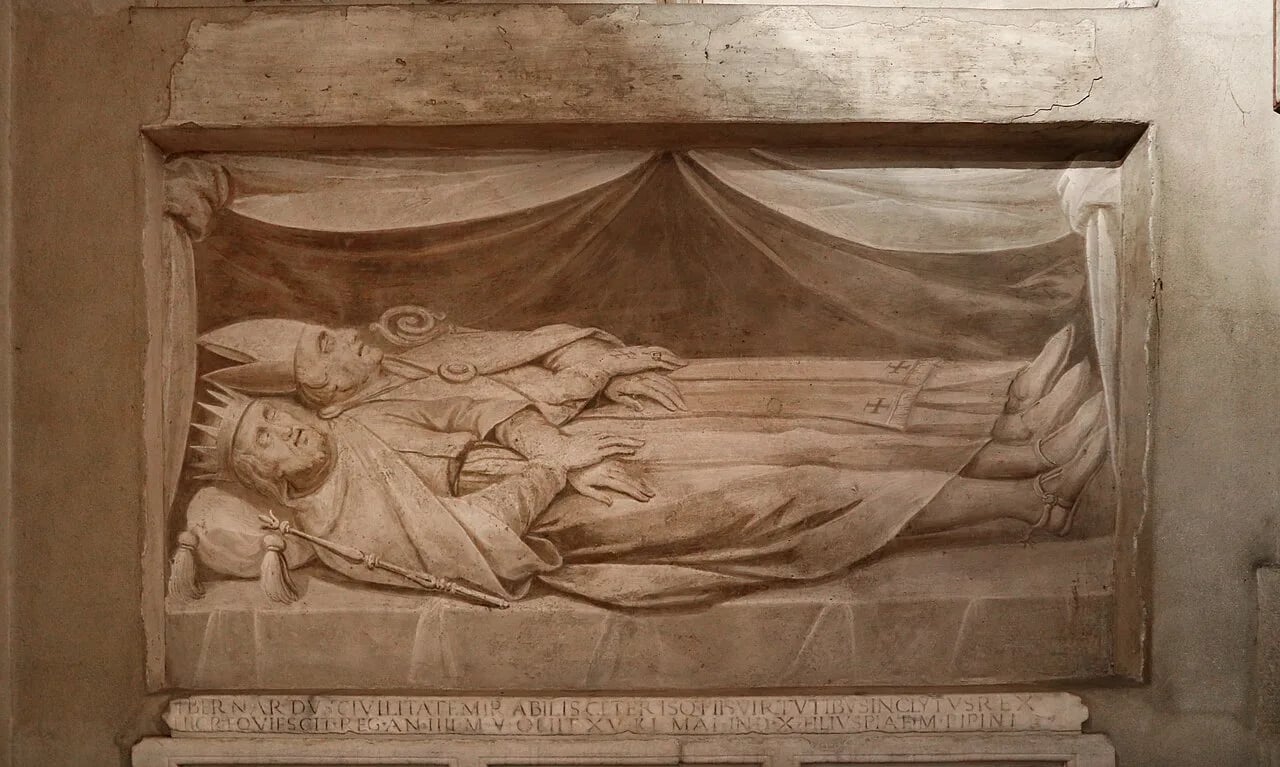 Portrait of Bernhard (797–818) – memorial page