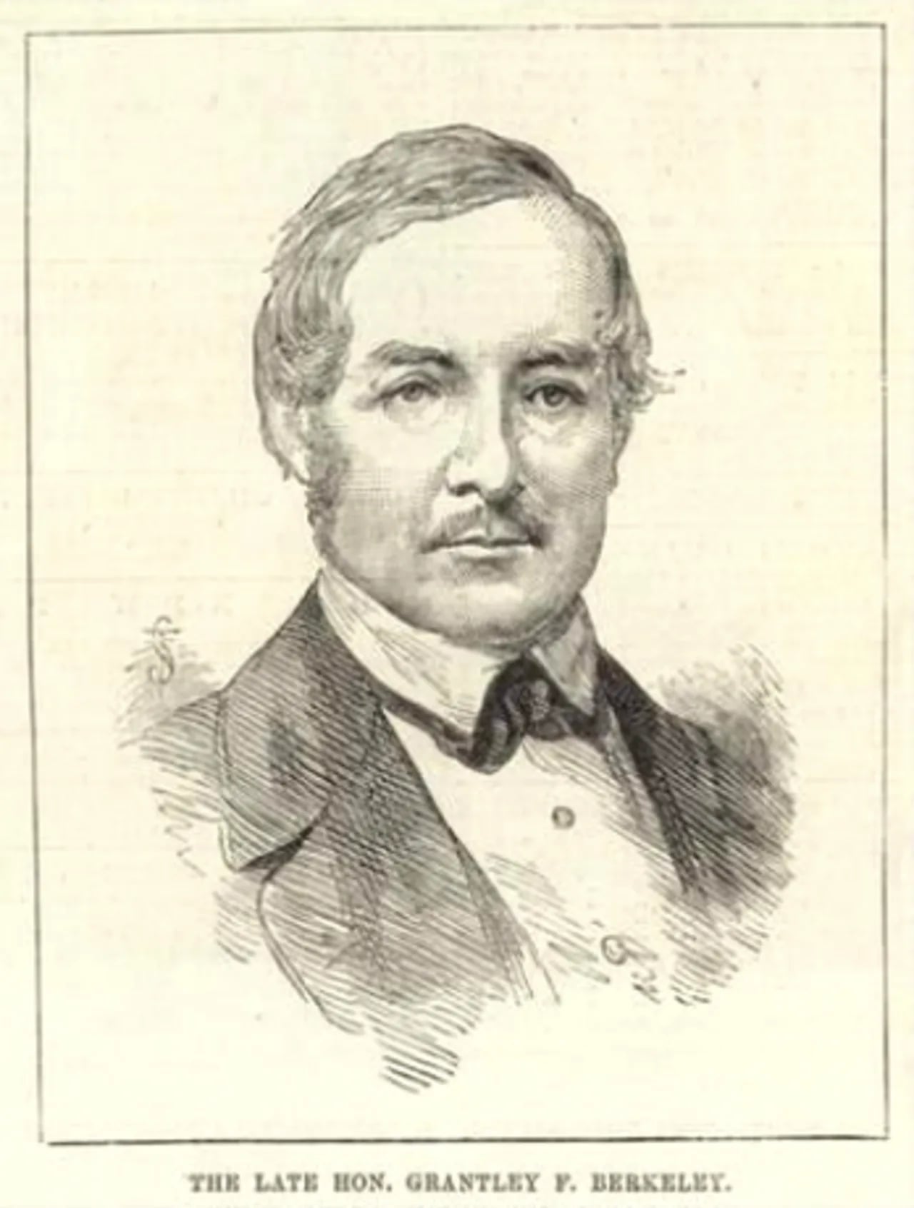 Portrait of Grantley Berkeley (1800–1881) – memorial page