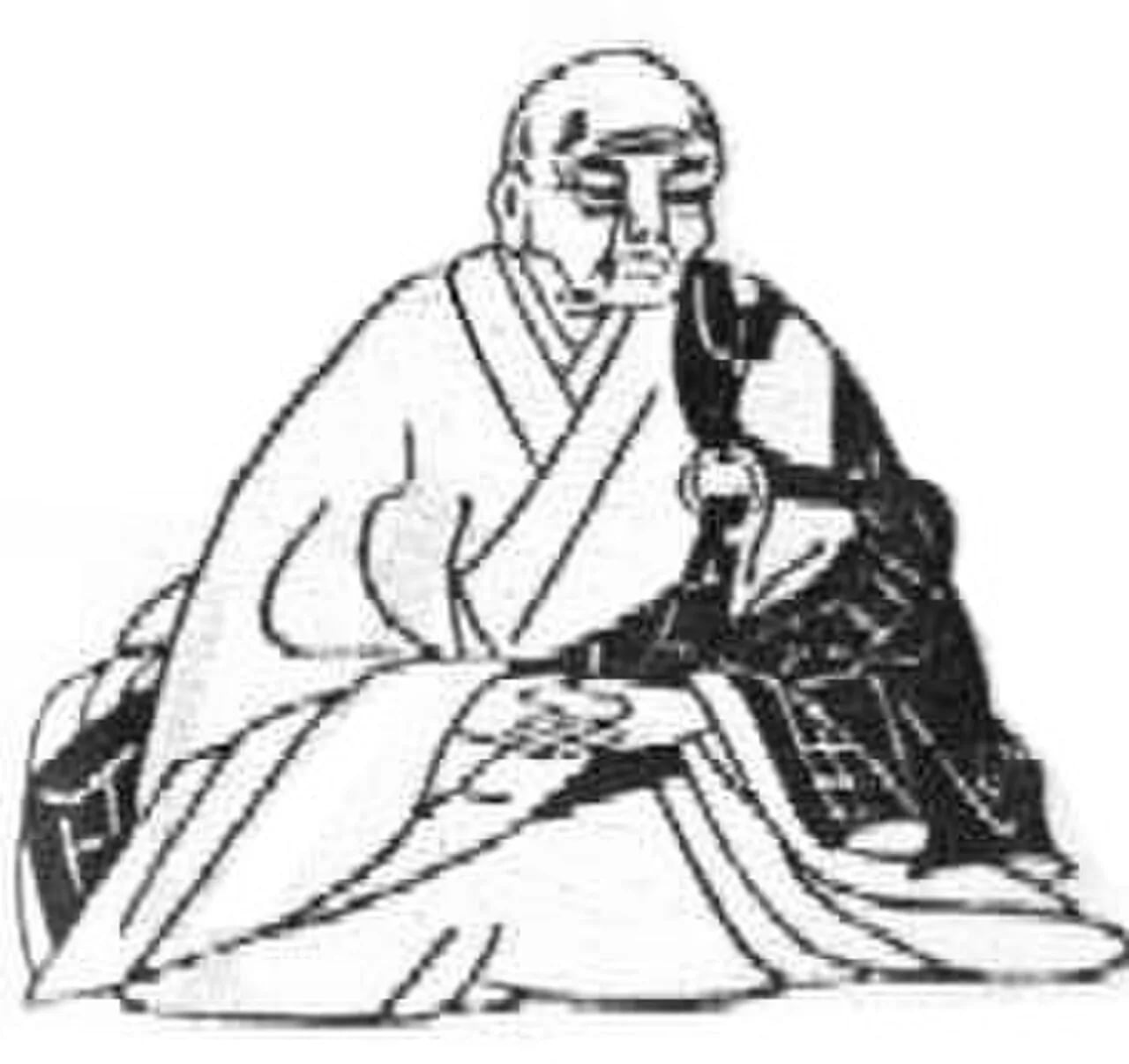 Porträt von Naitō Jōsō (1662–1704) – Gedenkseite