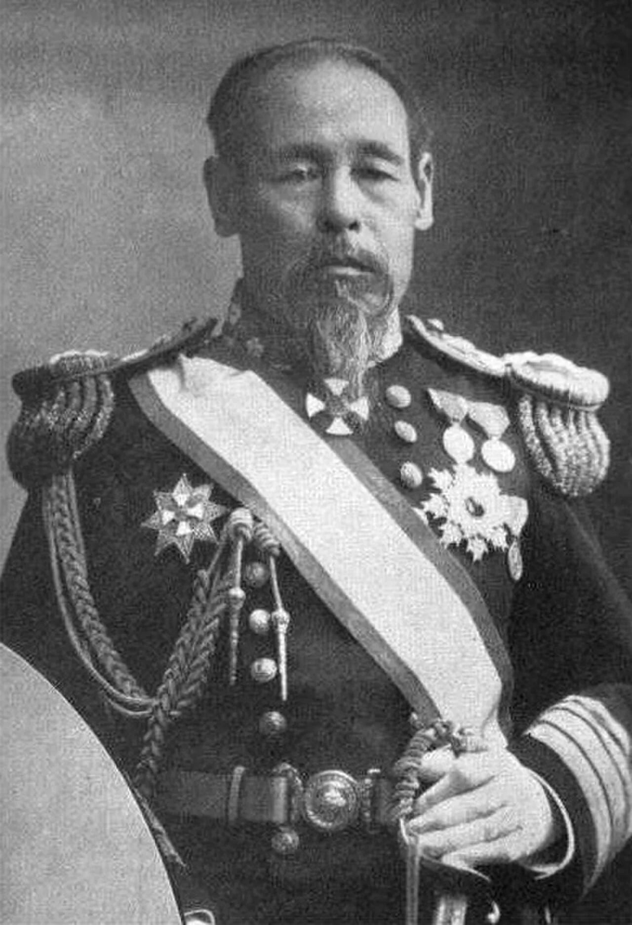 Porträt von Nakamuta Kuranosuke (1837–1916) – Gedenkseite