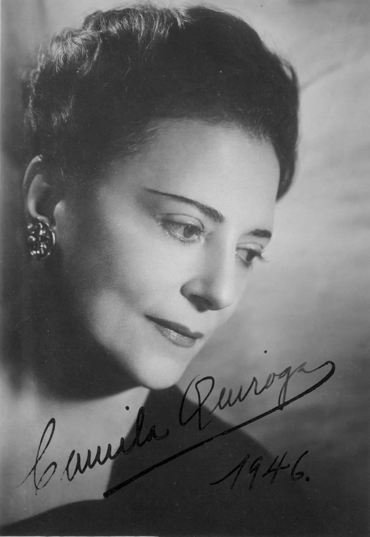 Porträt von Camila Quiroga (1891–1948) – Gedenkseite