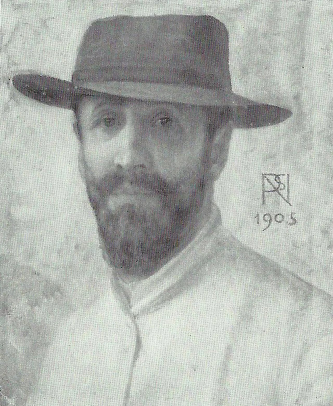 Portrait of Napoleone Parisani (1854–1932) – memorial page