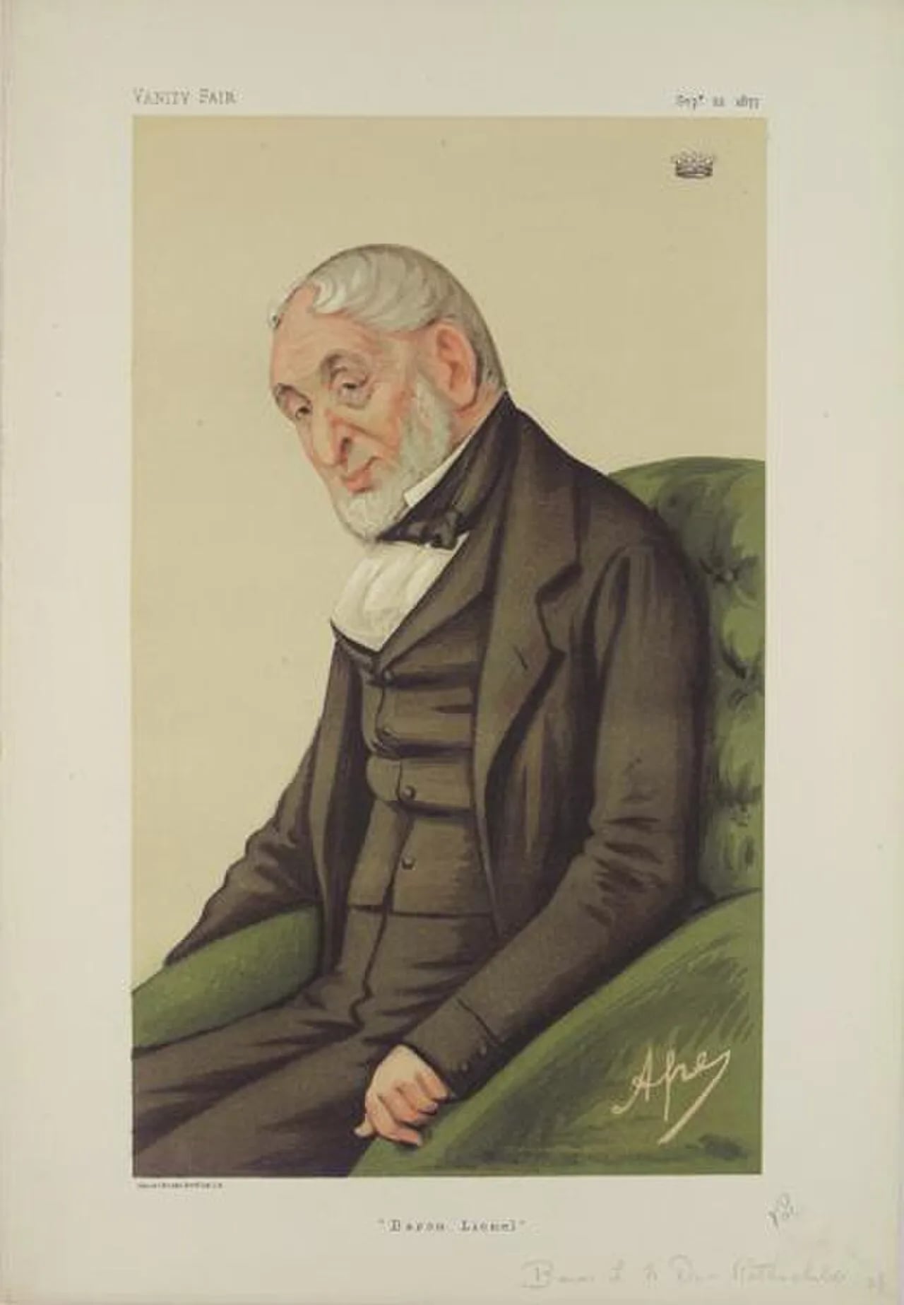 Portrait of Lionel de Rothschild (1808–1879) – memorial page