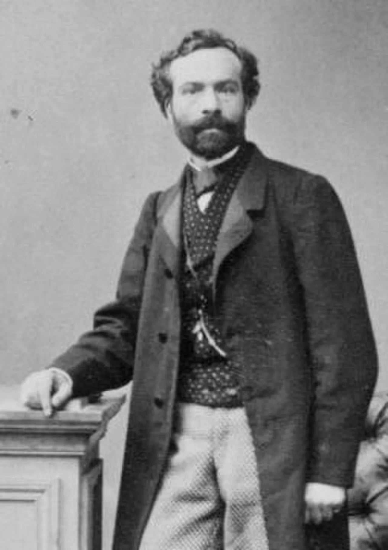 Porträt von Narcisse Berchère (1819–1891) – Gedenkseite
