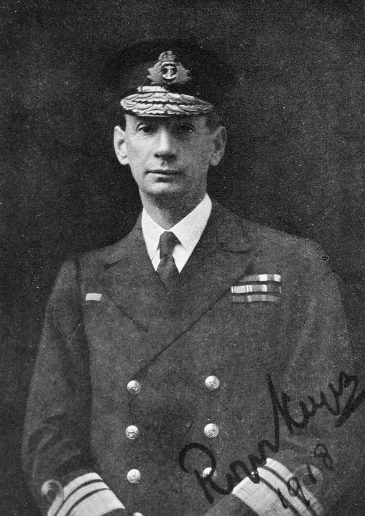 Portrait of Roger Keyes (1872–1945) – memorial page