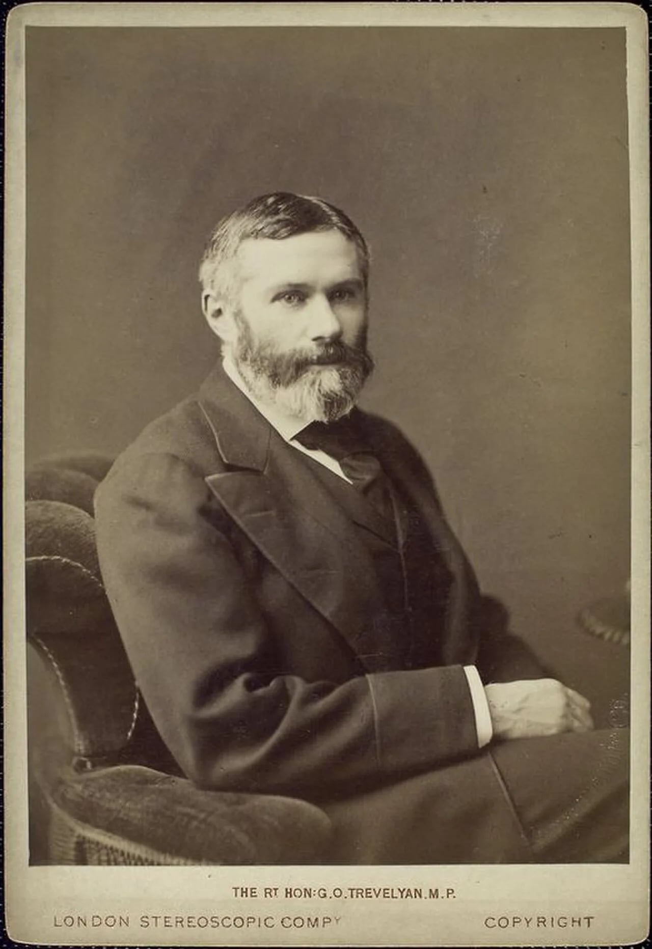 Porträt von George Trevelyan, 2. Baronet (1838–1928) – Gedenkseite