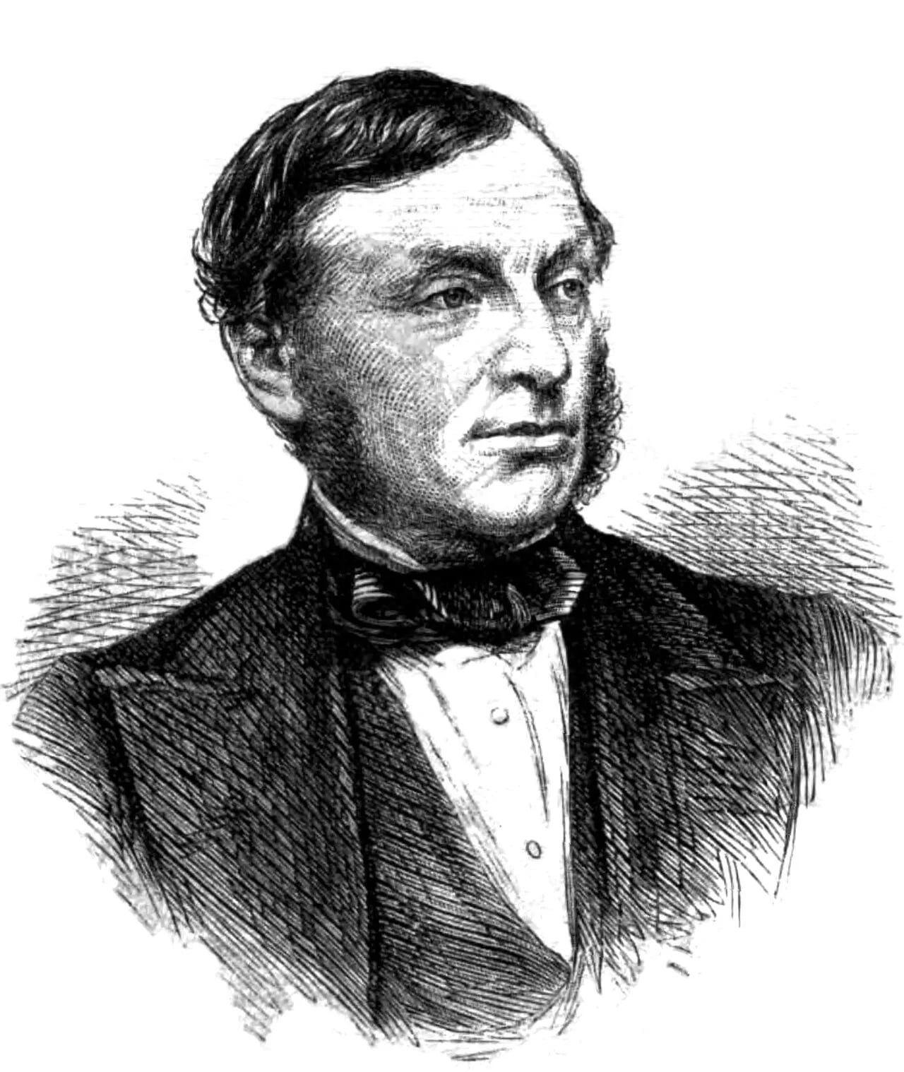 Porträt von Daniel Gooch (1816–1889) – Gedenkseite