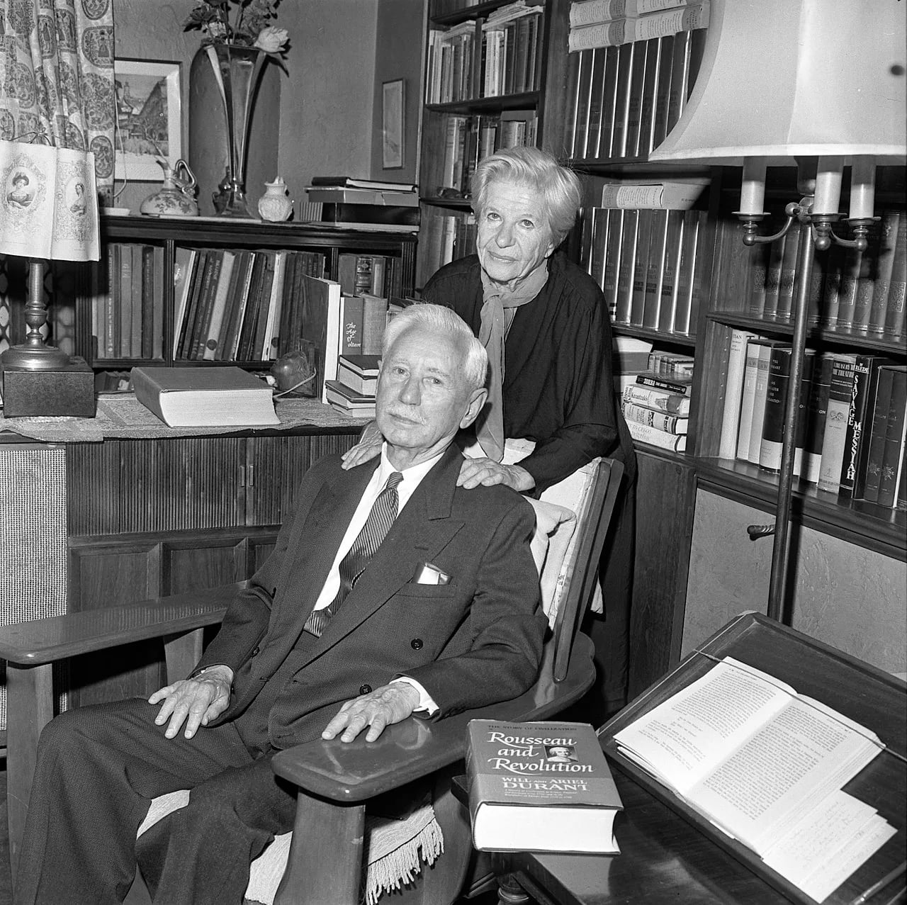 Porträt von Will Durant (1885–1981) – Gedenkseite