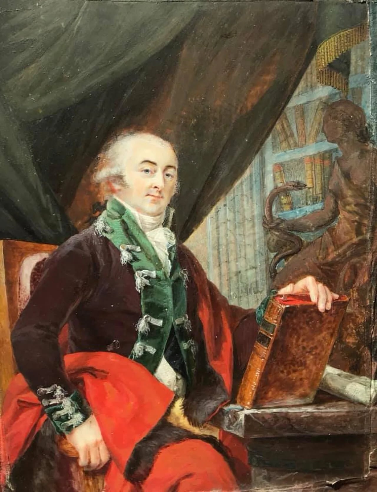 Porträt von Nicolas-Gabriel Le Clerc (1726–1798) – Gedenkseite